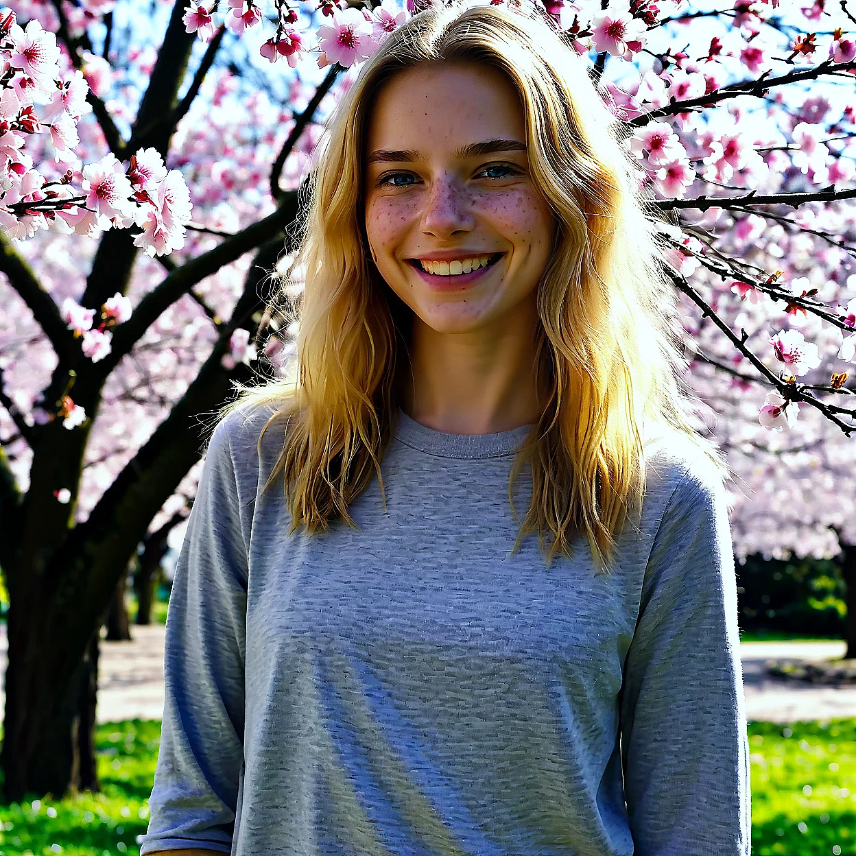 Freya Lind — image 4/5, Introvert AI character on HoneyChat