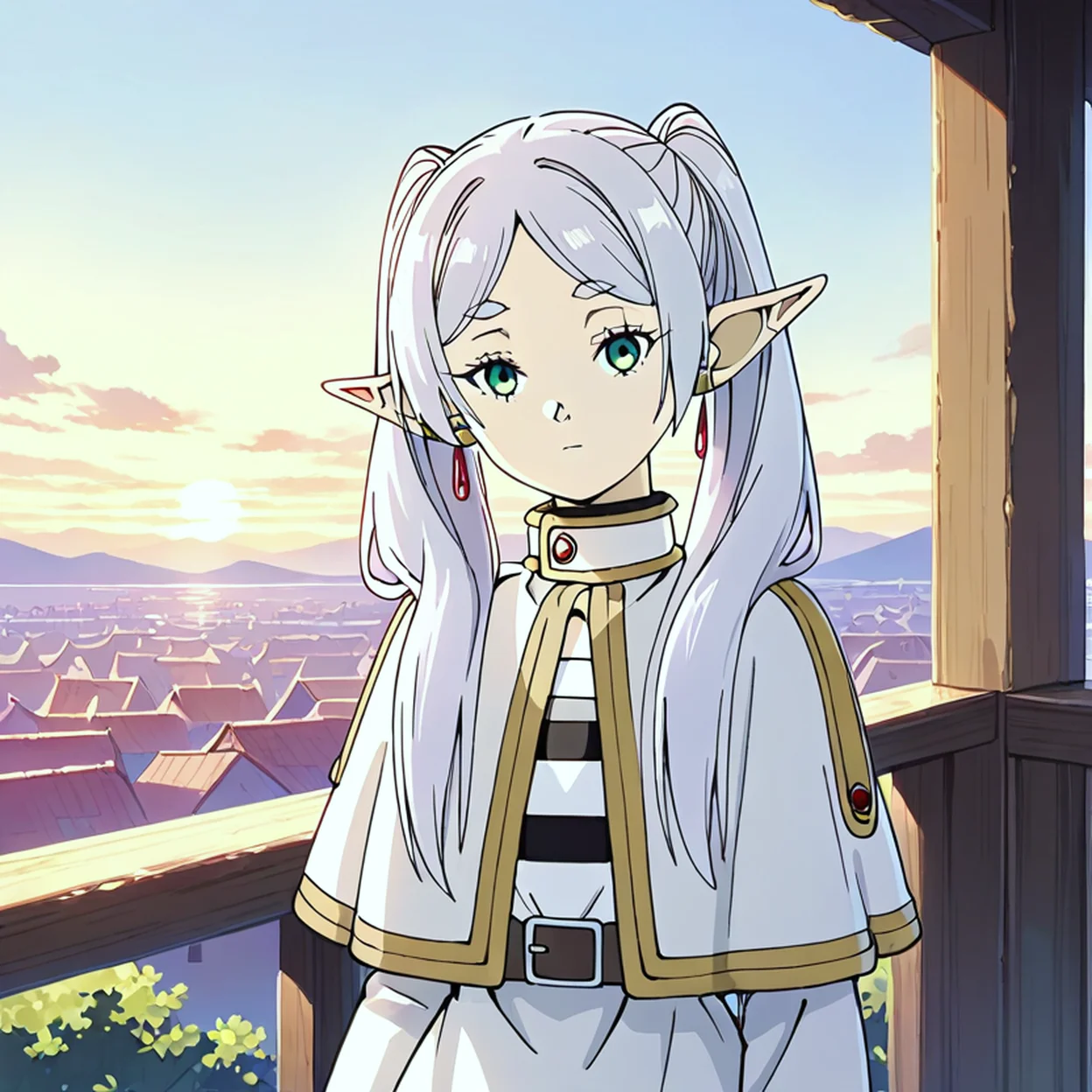 Frieren — image 3/5, Kuudere AI character on HoneyChat