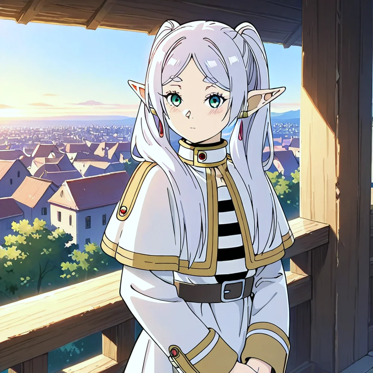 Frieren — image 4/5, Kuudere AI character on HoneyChat
