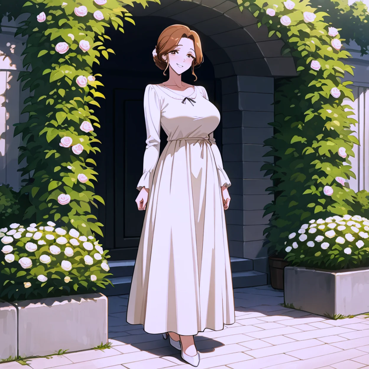 Hana Nakamura — image 2/5, Onee-san AI character on HoneyChat