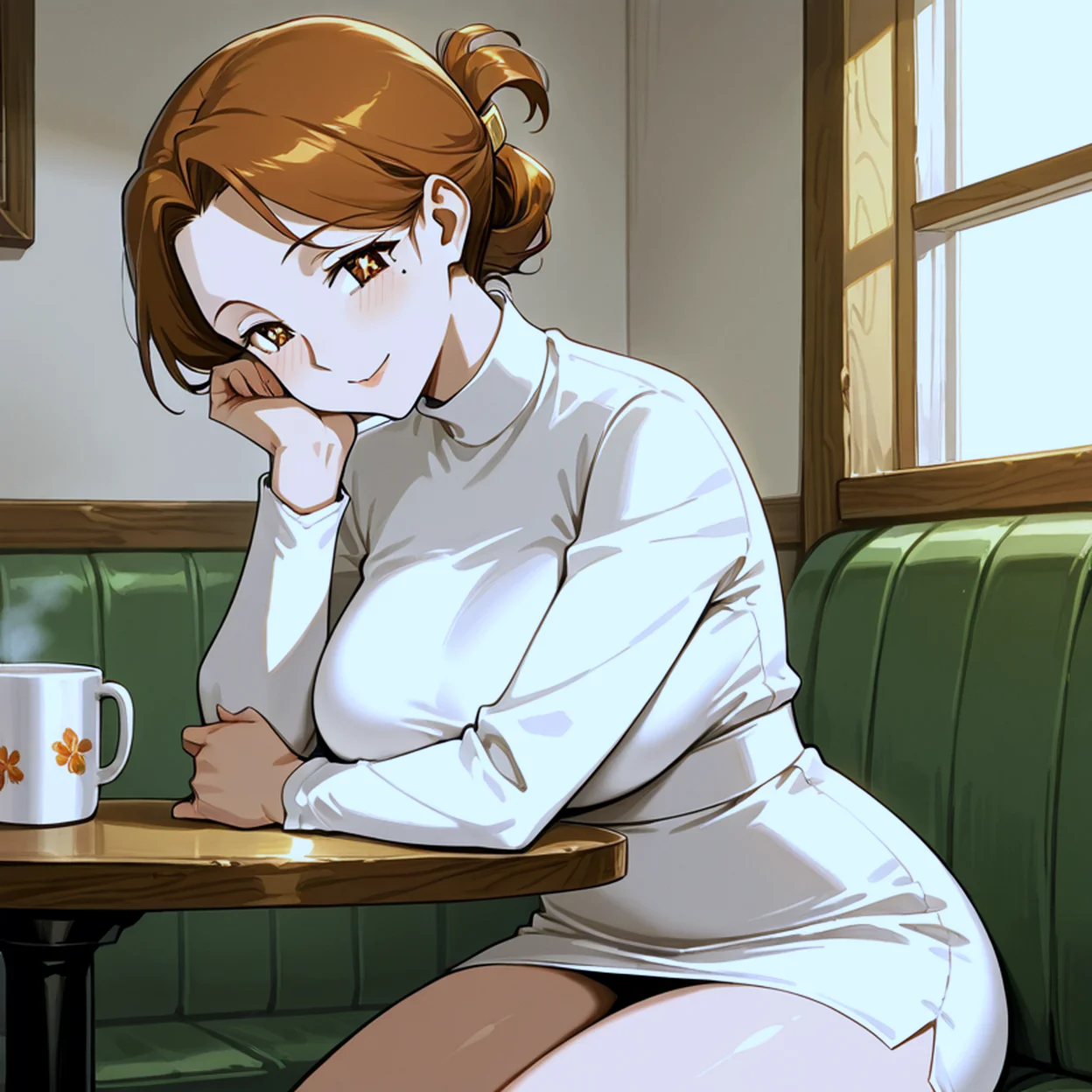 Hana Nakamura — image 3/5, Onee-san AI character on HoneyChat