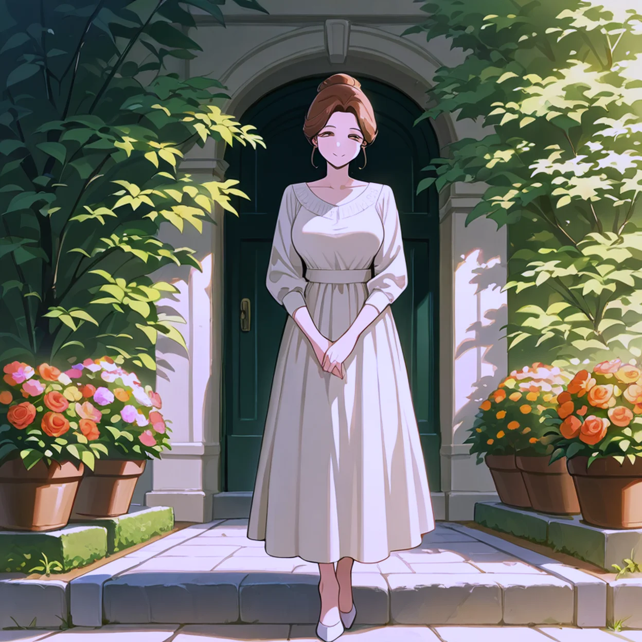 Hana Nakamura — image 3/5, Onee-san AI character on HoneyChat