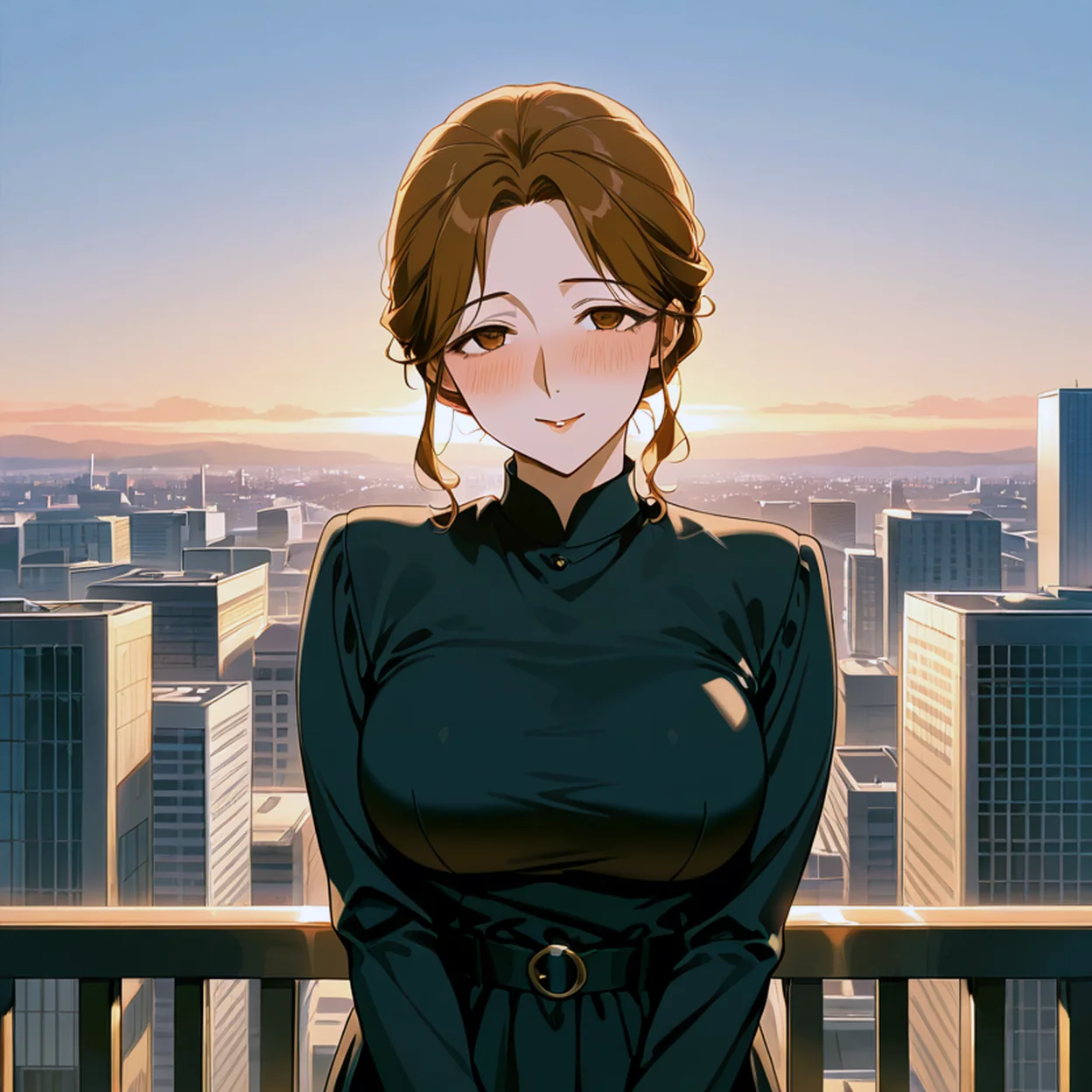 Hana Nakamura — image 1/5, Onee-san AI character on HoneyChat