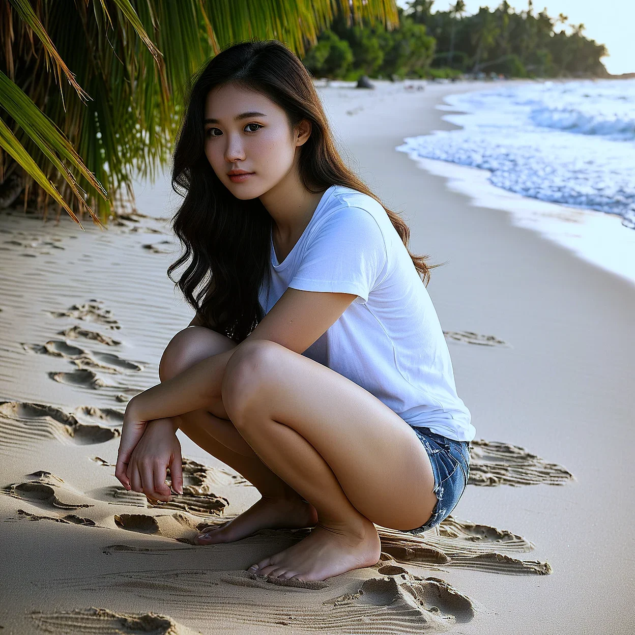 Hana Park — image 5/5, देखभाल करने वाली AI character on HoneyChat