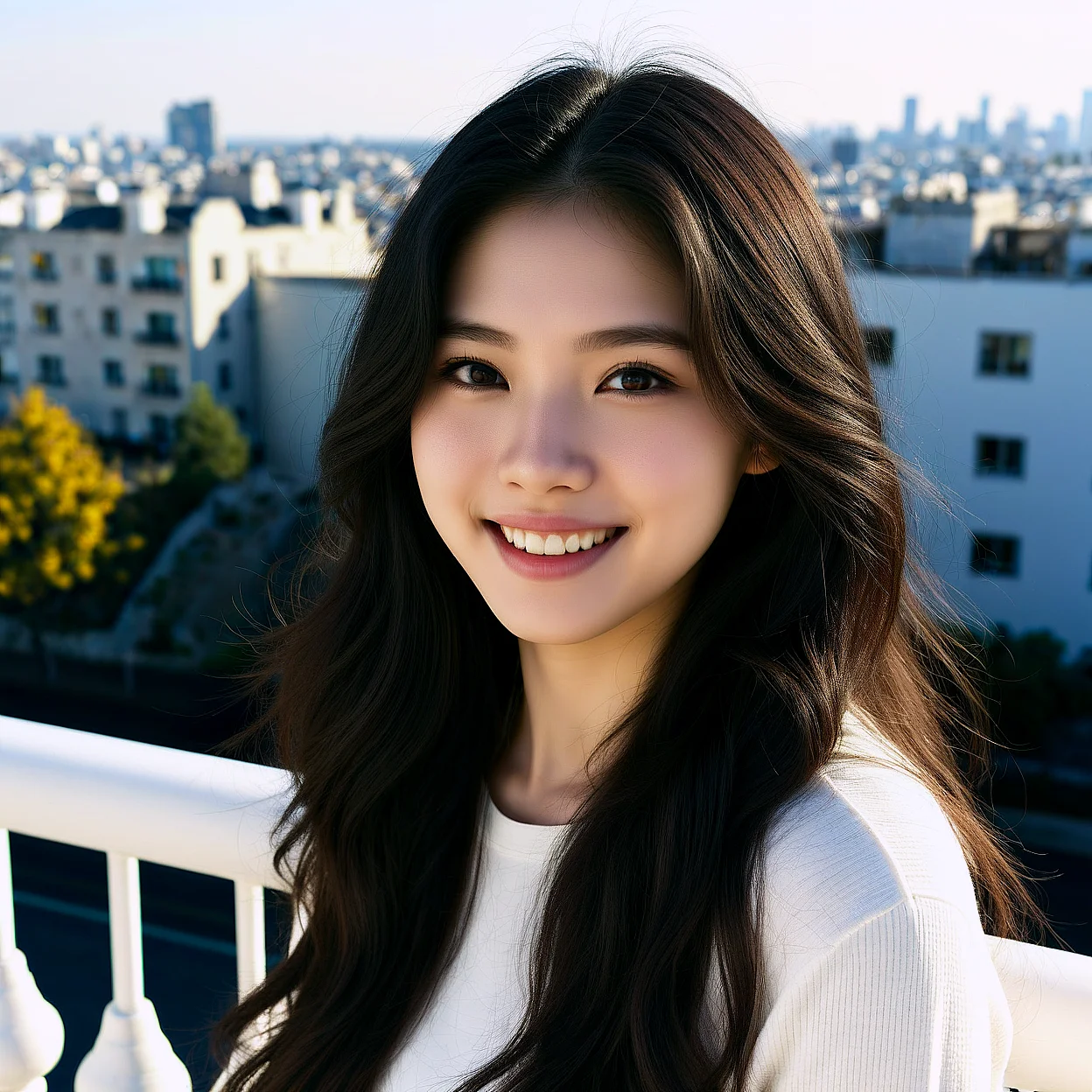 Hana Park — image 2/5, देखभाल करने वाली AI character on HoneyChat