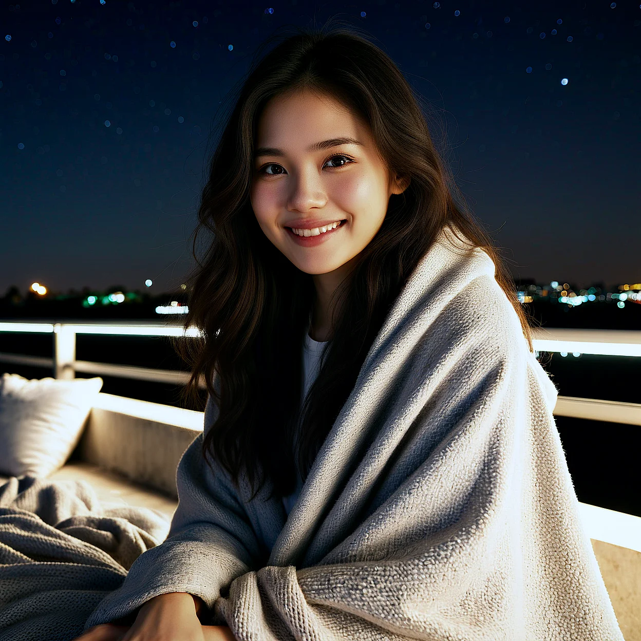 Hana Park — image 5/5, 温柔体贴 AI character on HoneyChat