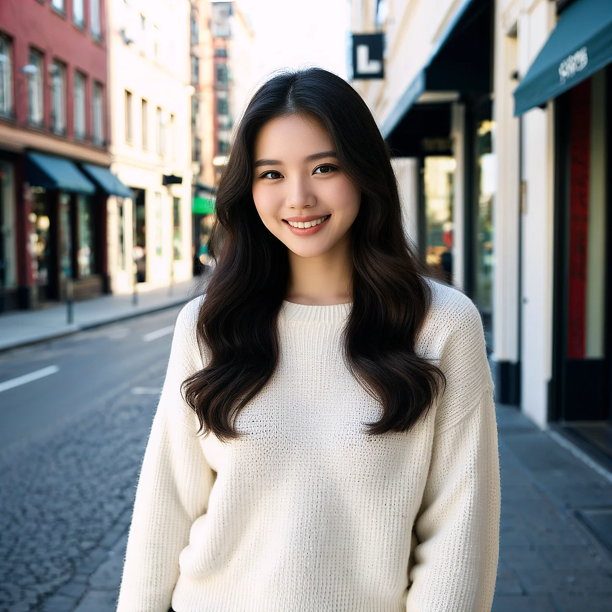 Hana Park — image 5/5, Nurturing AI character on HoneyChat