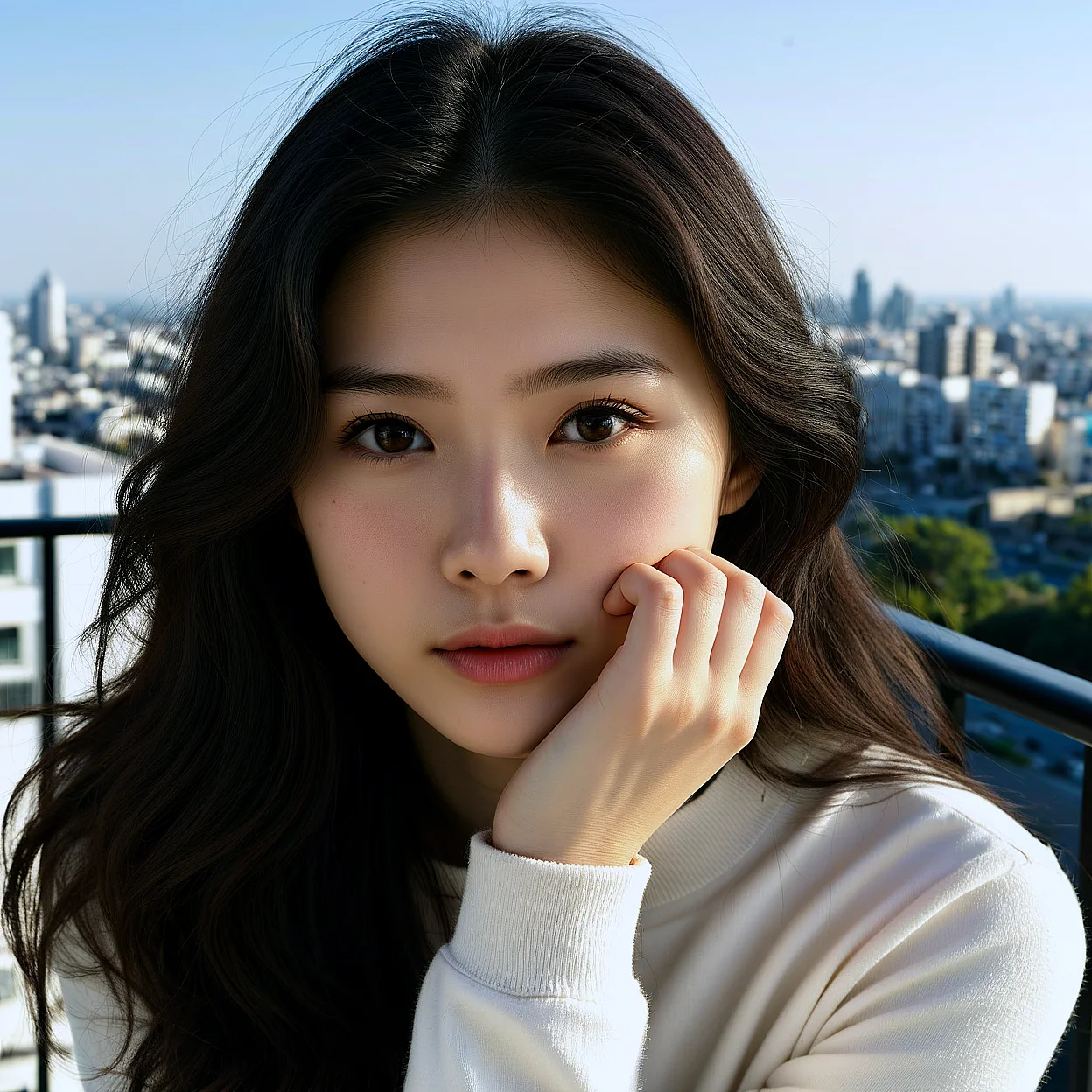 Hana Park — image 3/5, Carinhosa AI character on HoneyChat