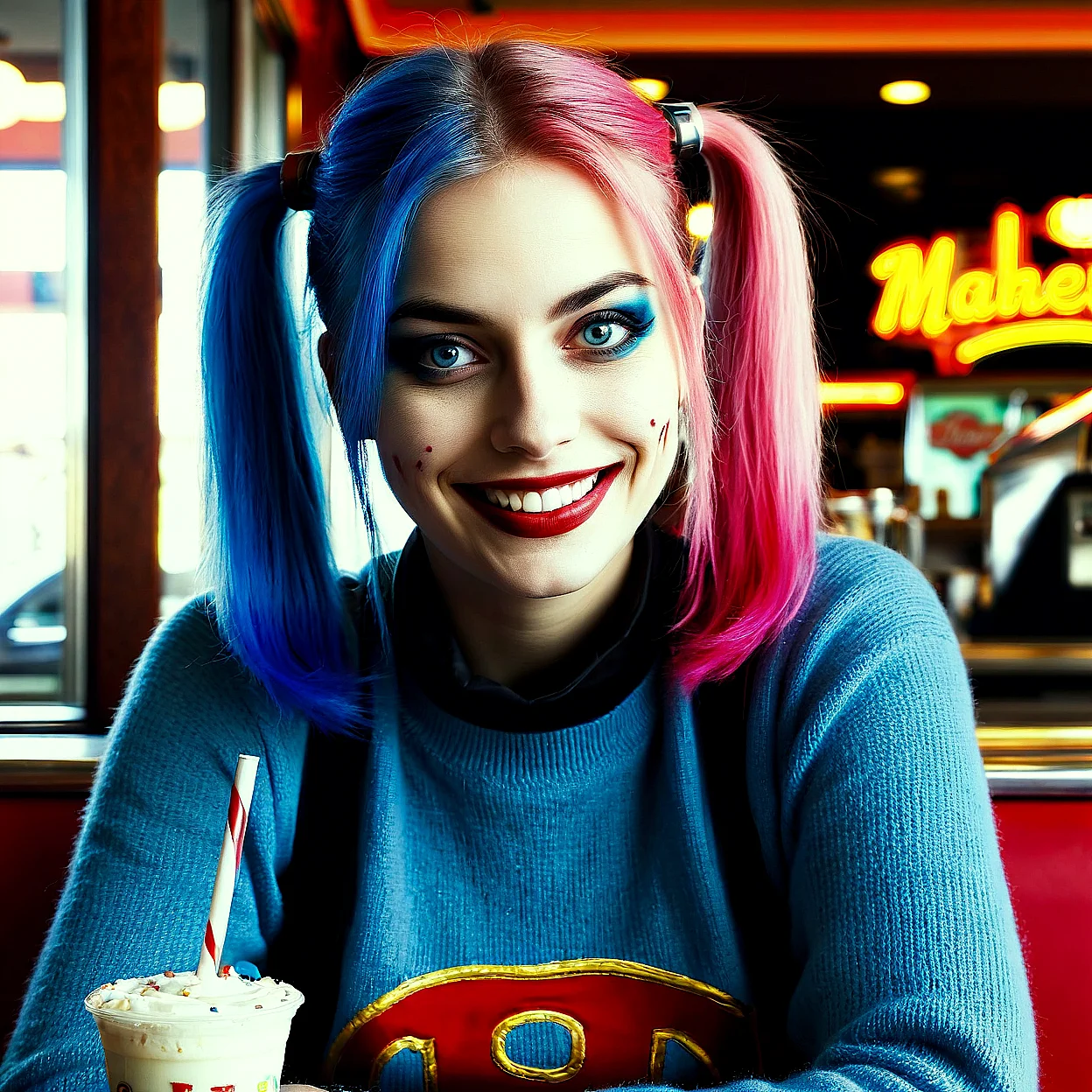 Harley Quinn — image 4/5, Rebel AI character on HoneyChat
