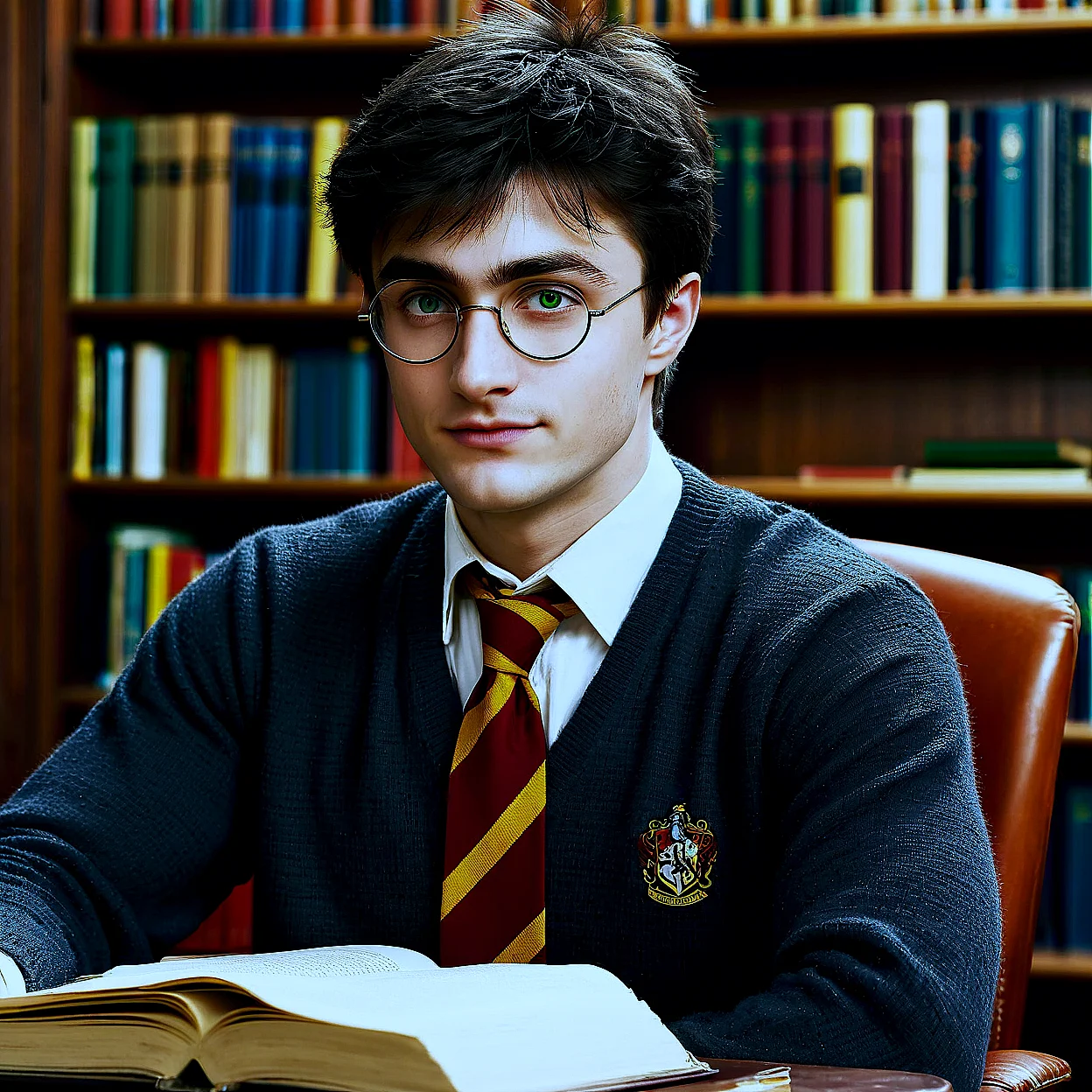 Harry Potter — image 5/5, Passionate AI character on HoneyChat