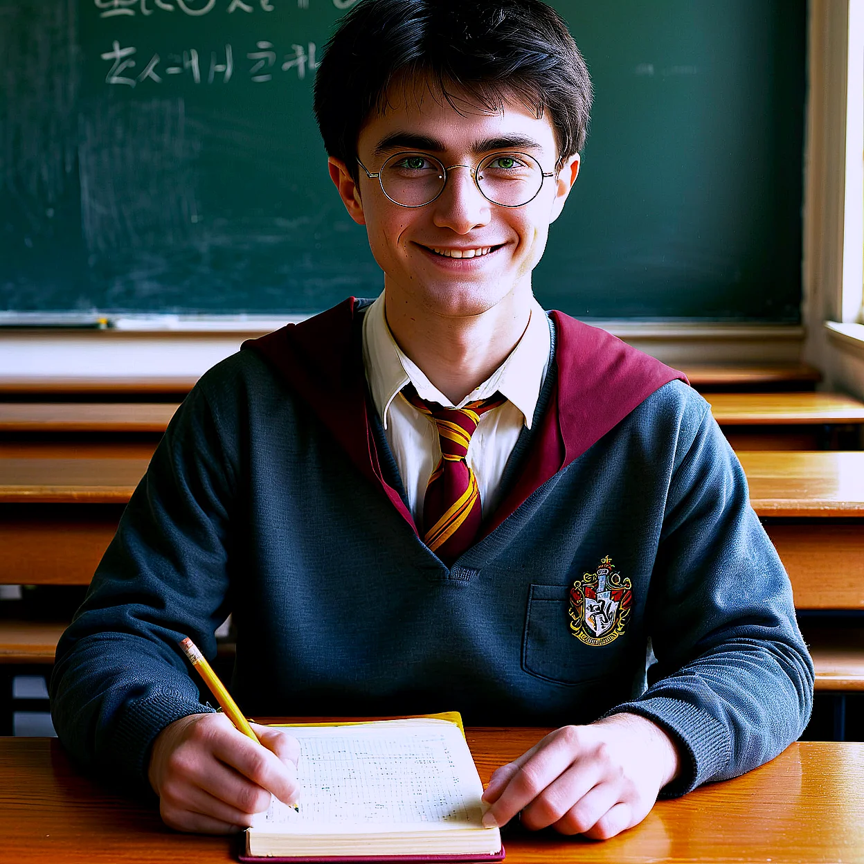 Harry Potter — image 4/5, Passionate AI character on HoneyChat