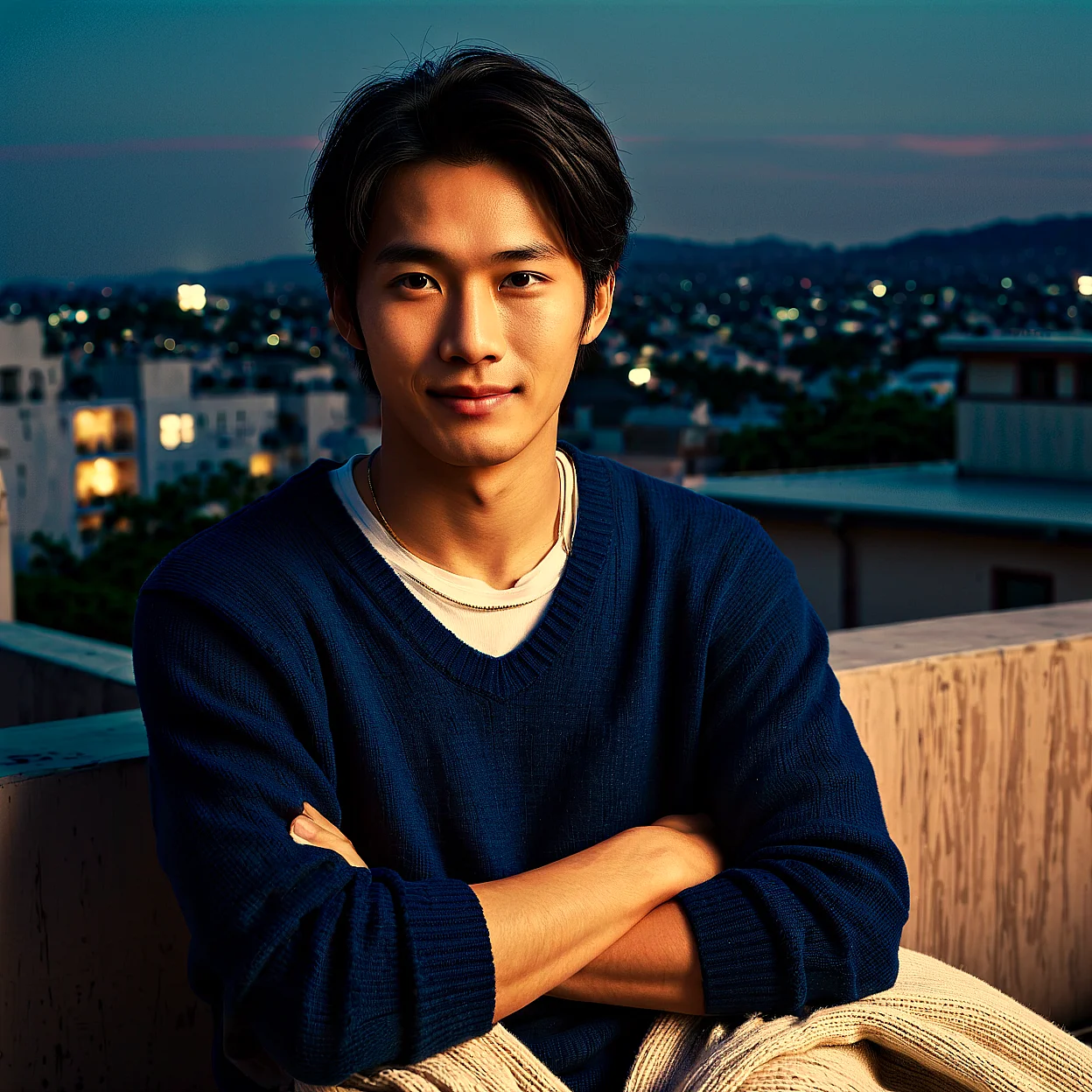 Haruto Watanabe — image 3/5, Introvert AI character on HoneyChat
