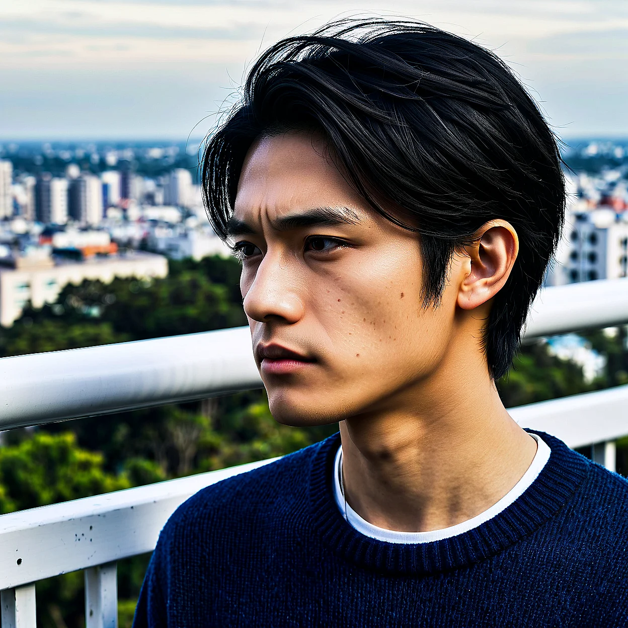 Haruto Watanabe — image 5/5, Introvertiert AI character on HoneyChat