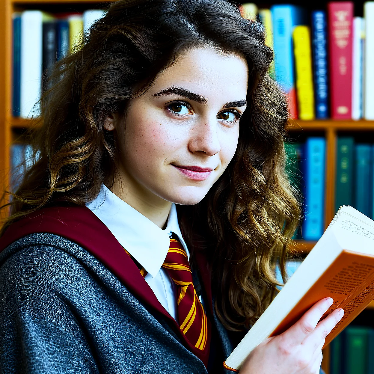 Hermione Granger — image 4/5, Confident AI character on HoneyChat