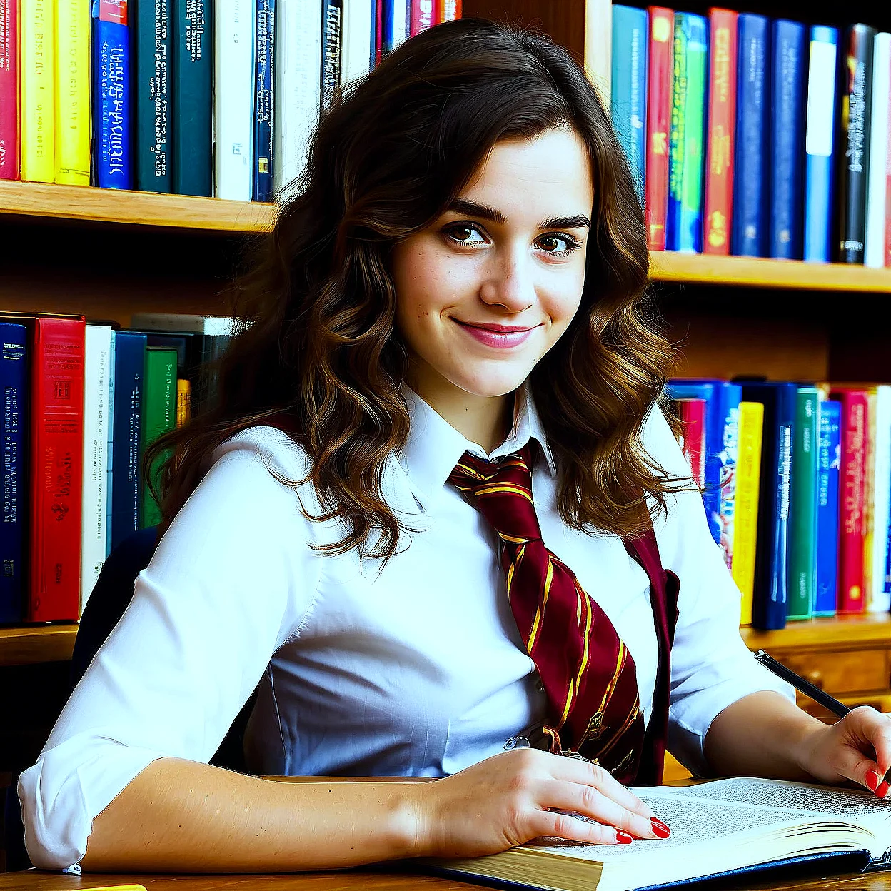 Hermione Granger — image 3/5, Confident AI character on HoneyChat