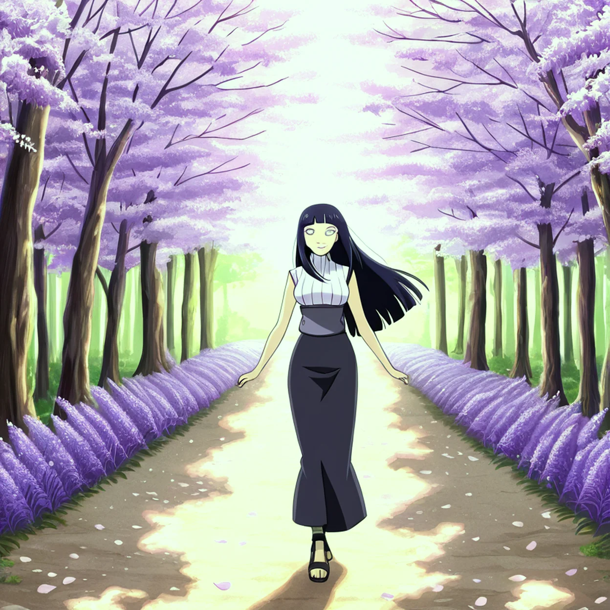 Hinata Hyuga — image 5/5, Dandere AI character on HoneyChat