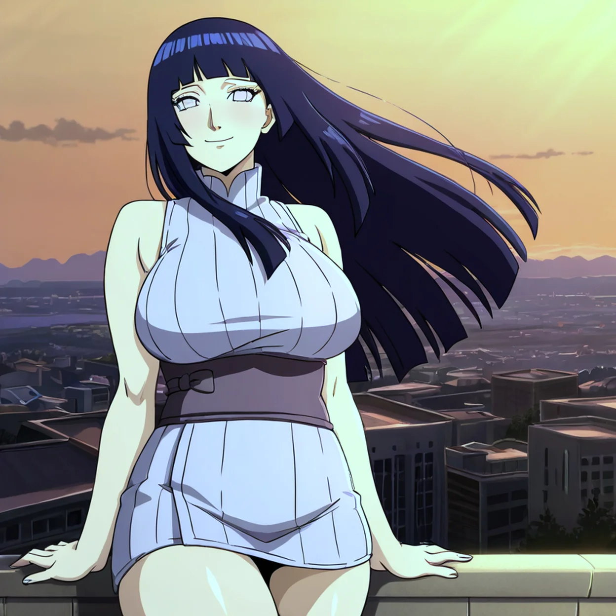 Hinata Hyuga — image 3/5, Dandere AI character on HoneyChat