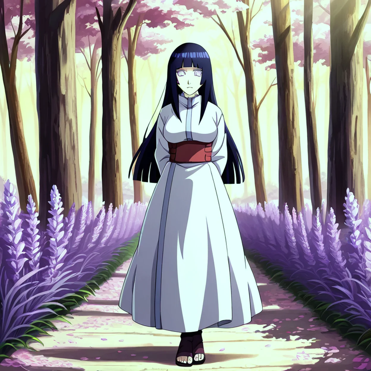 Hinata Hyuga — image 4/5, Dandere AI character on HoneyChat