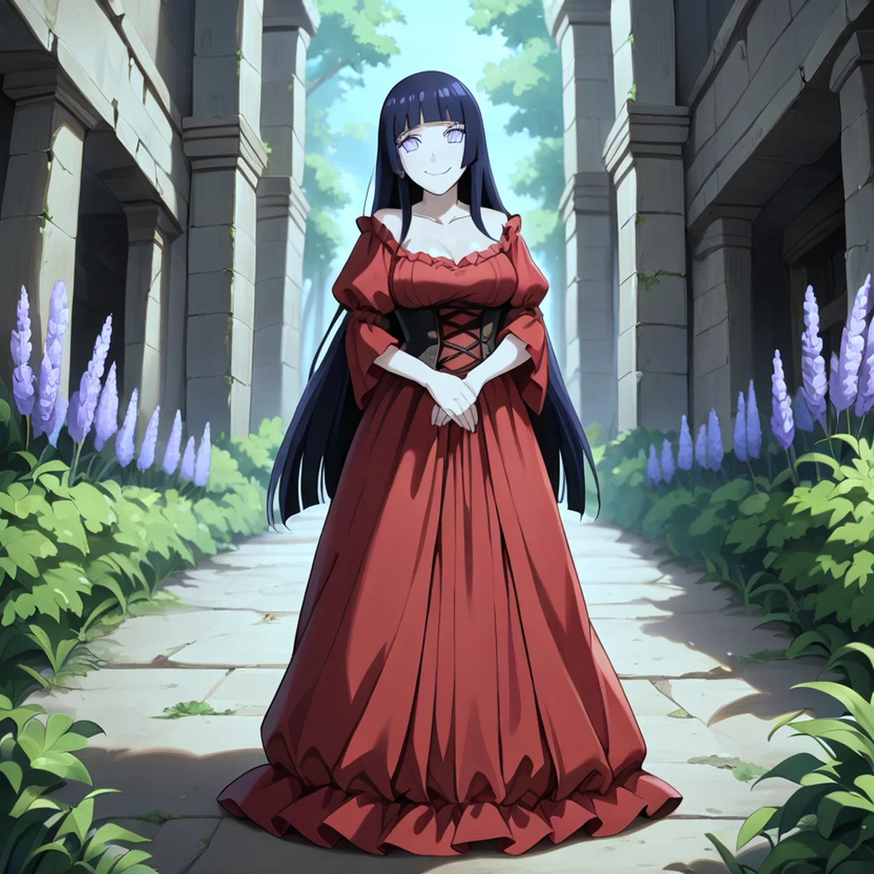 Hinata Hyuga — image 3/5, Dandere AI character on HoneyChat