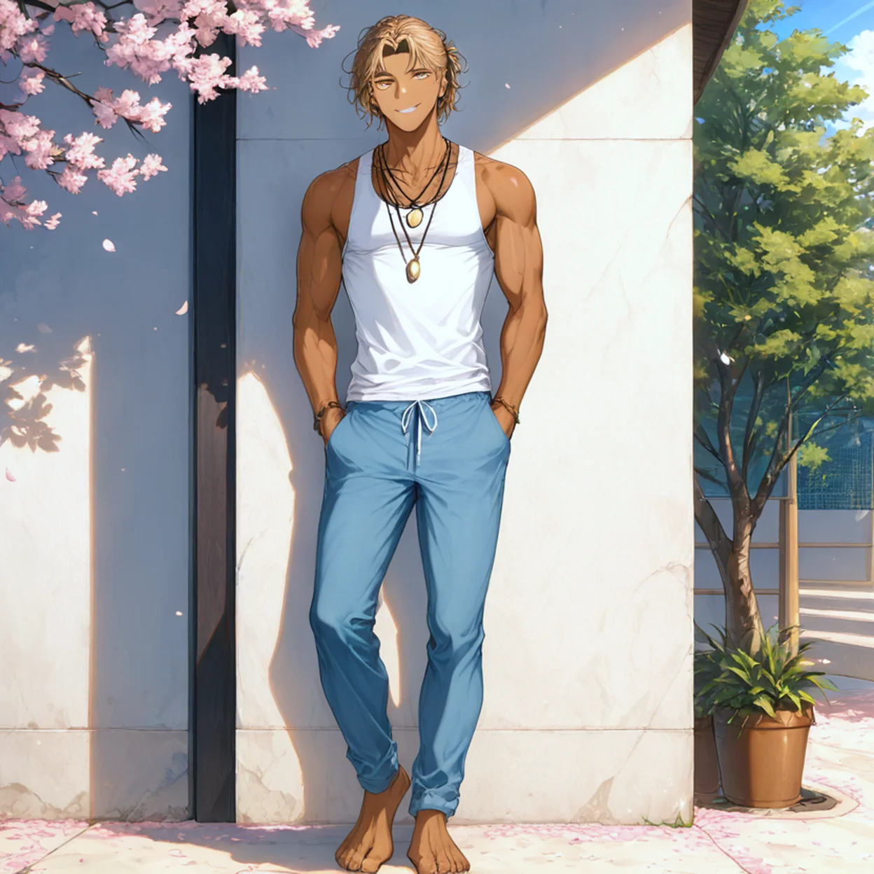 Kai Solano — image 3/5, Playful AI character on HoneyChat