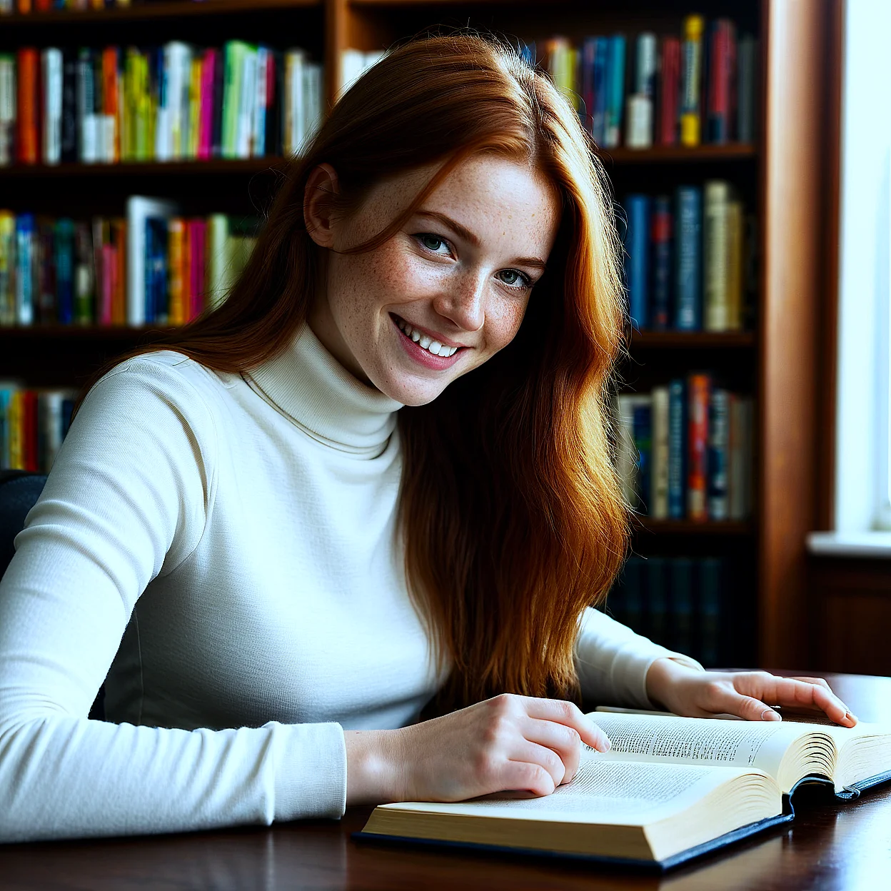 Larisa Lukashina — image 3/5, อ่อนโยน AI character on HoneyChat