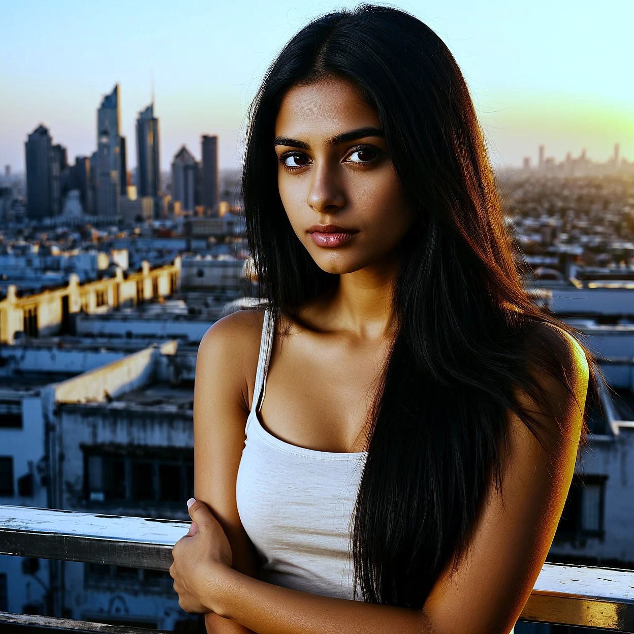 Layla Al-Nouri — image 3/5, انطوائية AI character on HoneyChat