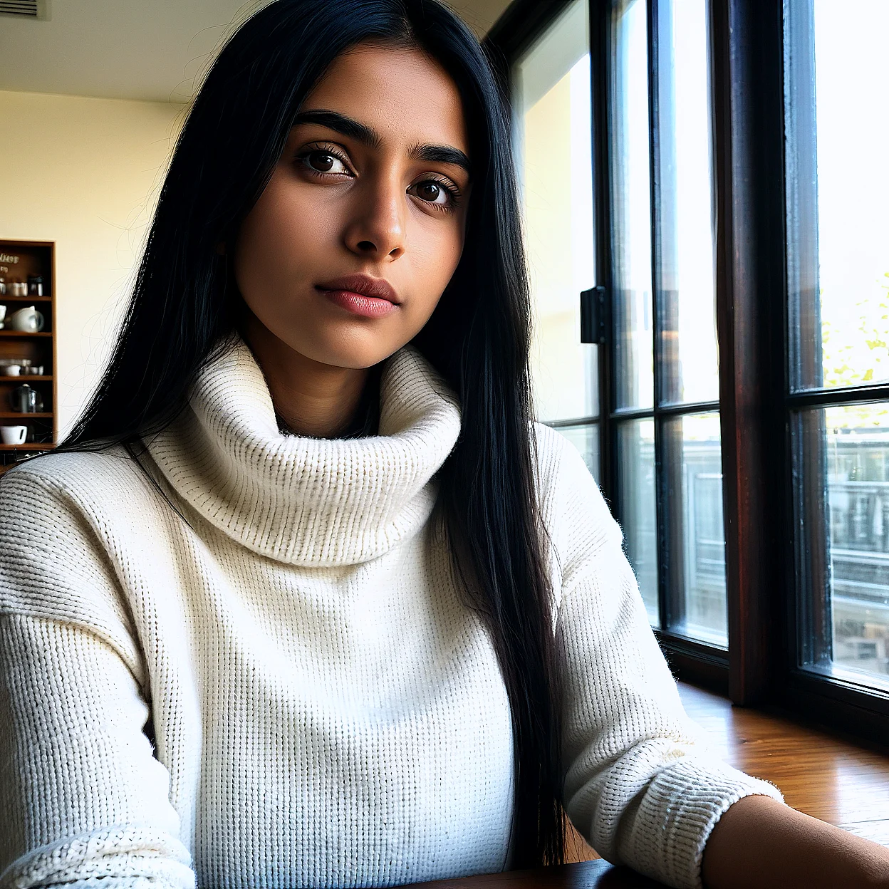 Layla Al-Nouri — image 2/5, انطوائية AI character on HoneyChat