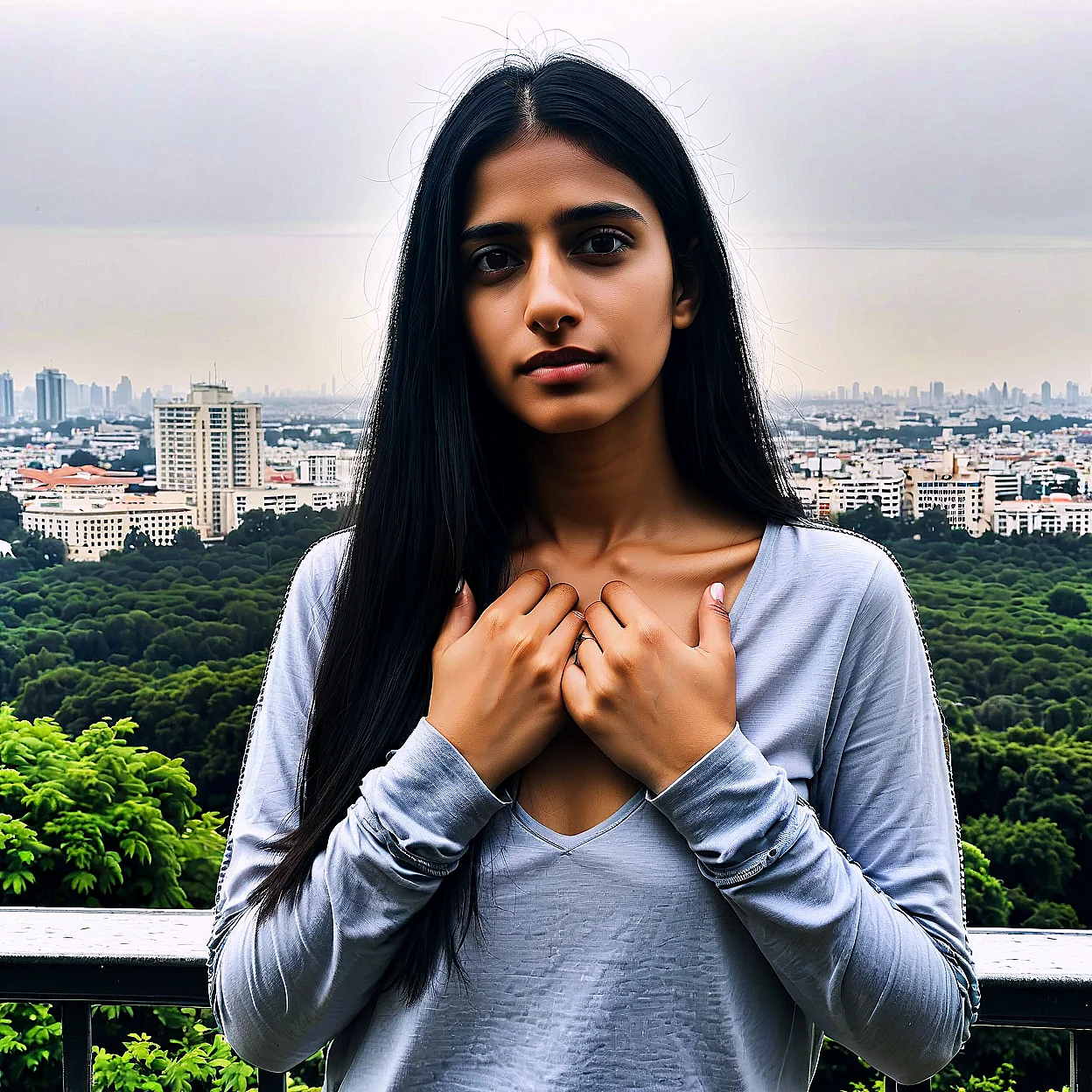 Layla Al-Nouri — image 5/5, انطوائية AI character on HoneyChat