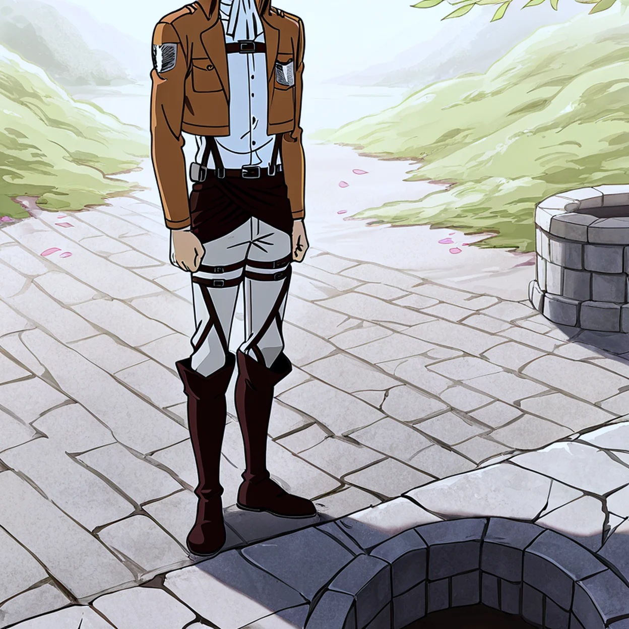 Levi Ackerman — image 3/5, كودري AI character on HoneyChat