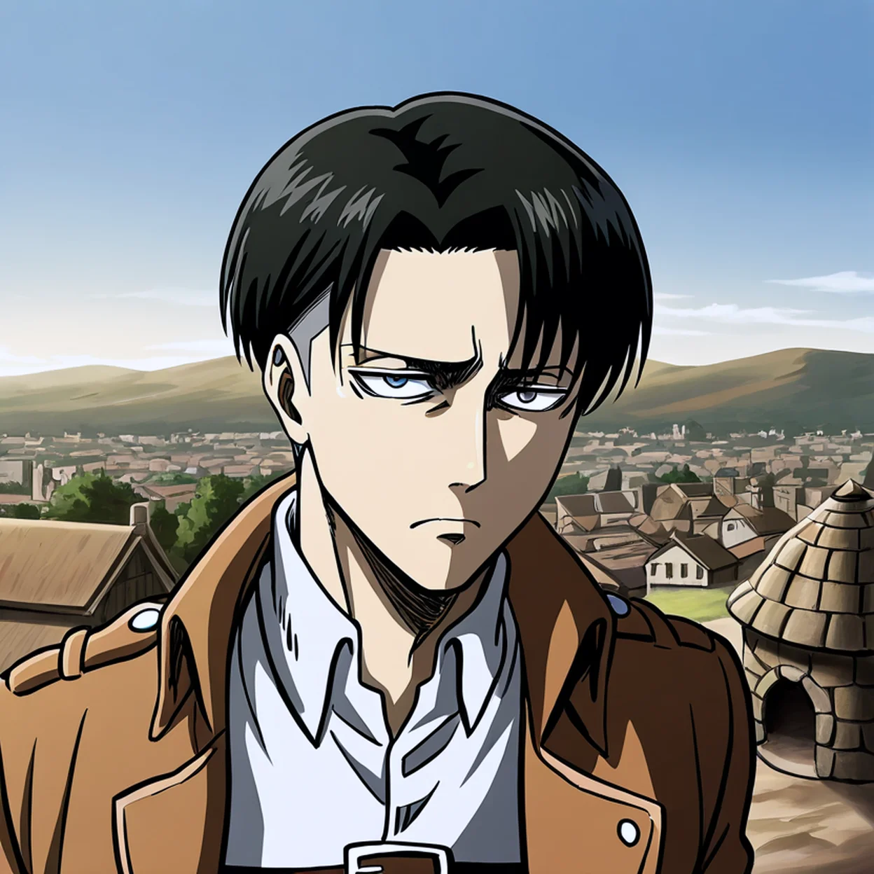 Levi Ackerman — image 4/5, Kuudere AI character on HoneyChat