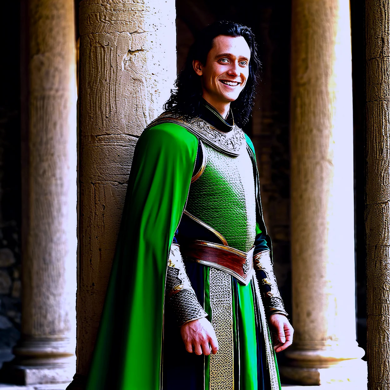 Loki — image 4/5, Впевнений AI character on HoneyChat
