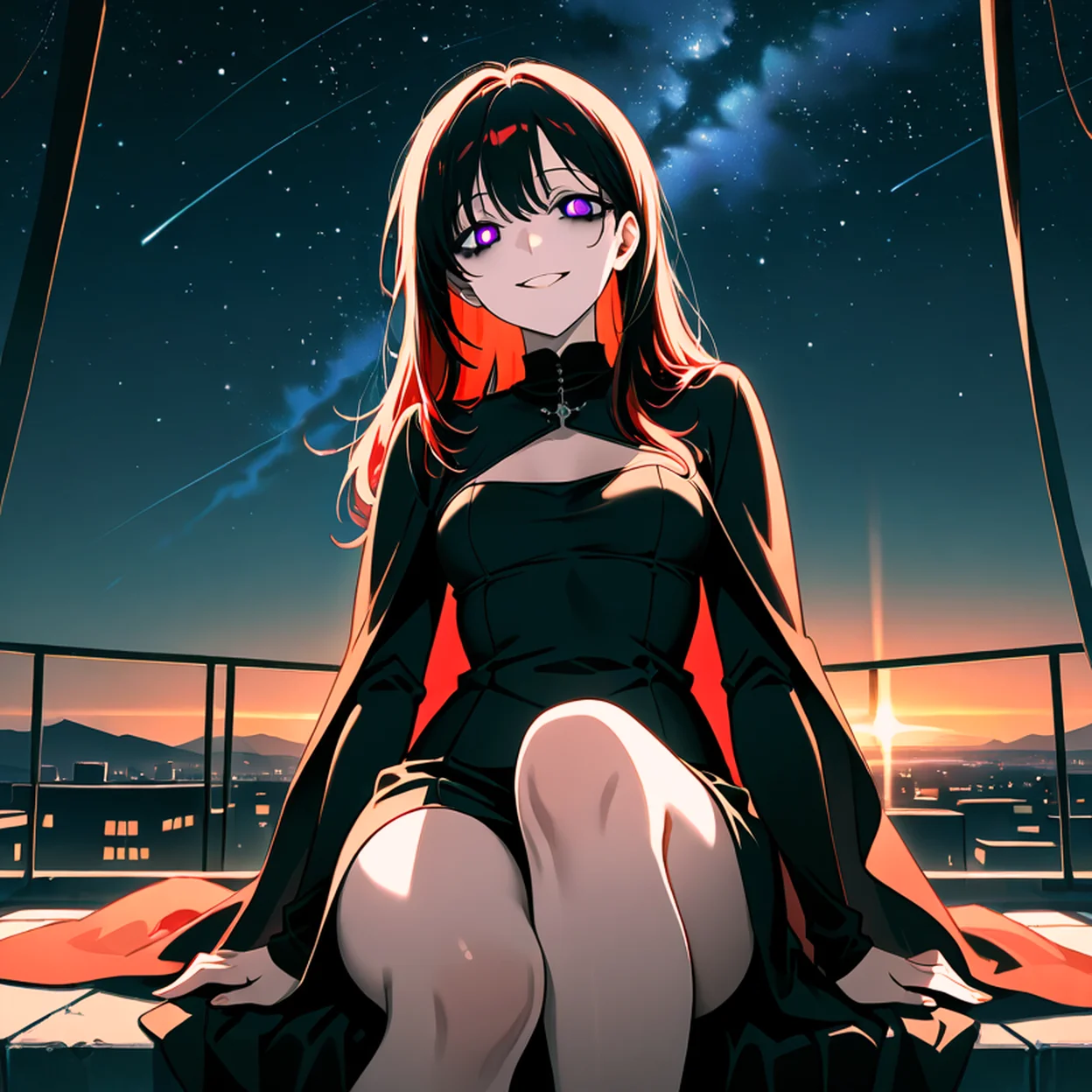 Luna Abyss — image 5/5, Yandere AI character on HoneyChat