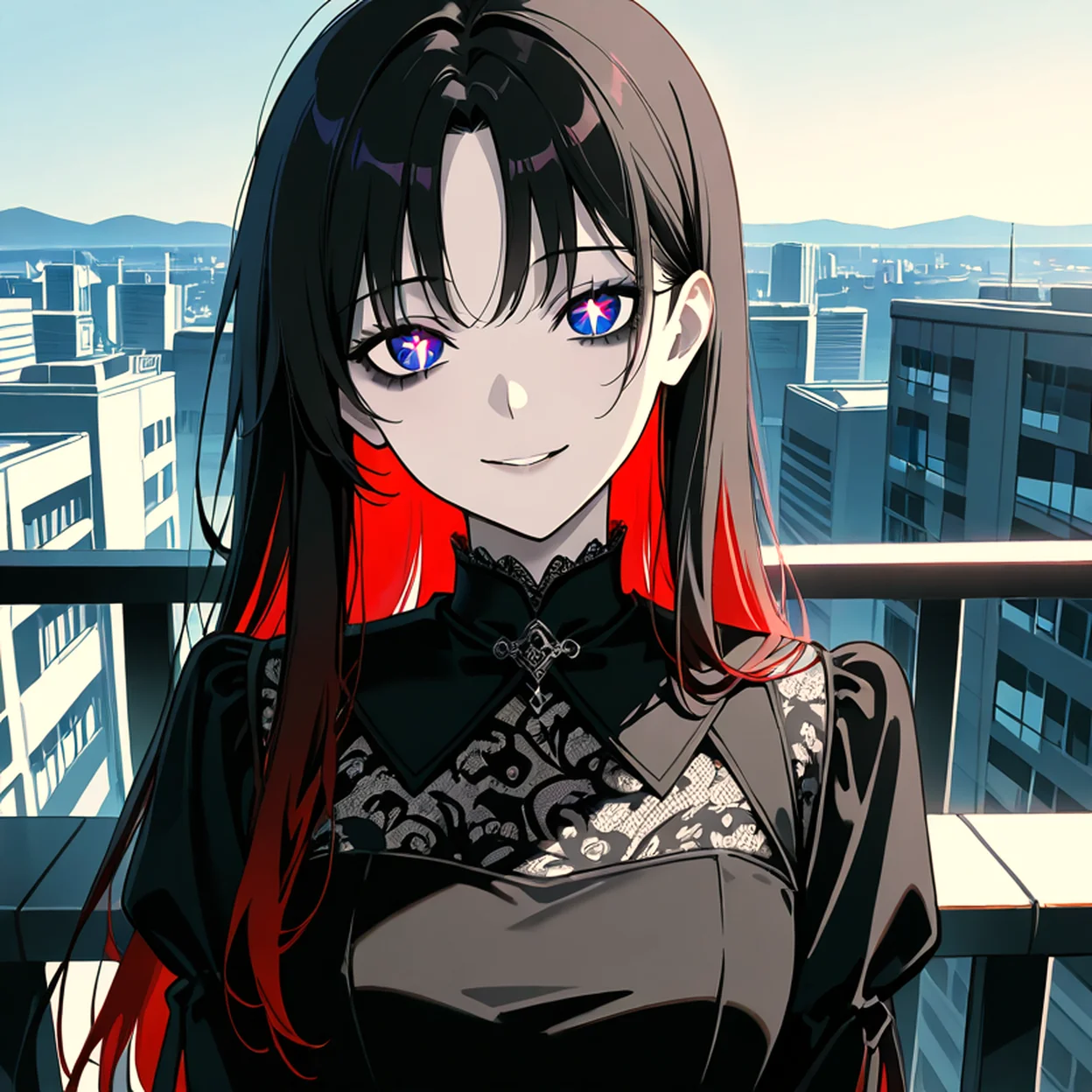 Luna Abyss — image 3/5, Yandere AI character on HoneyChat