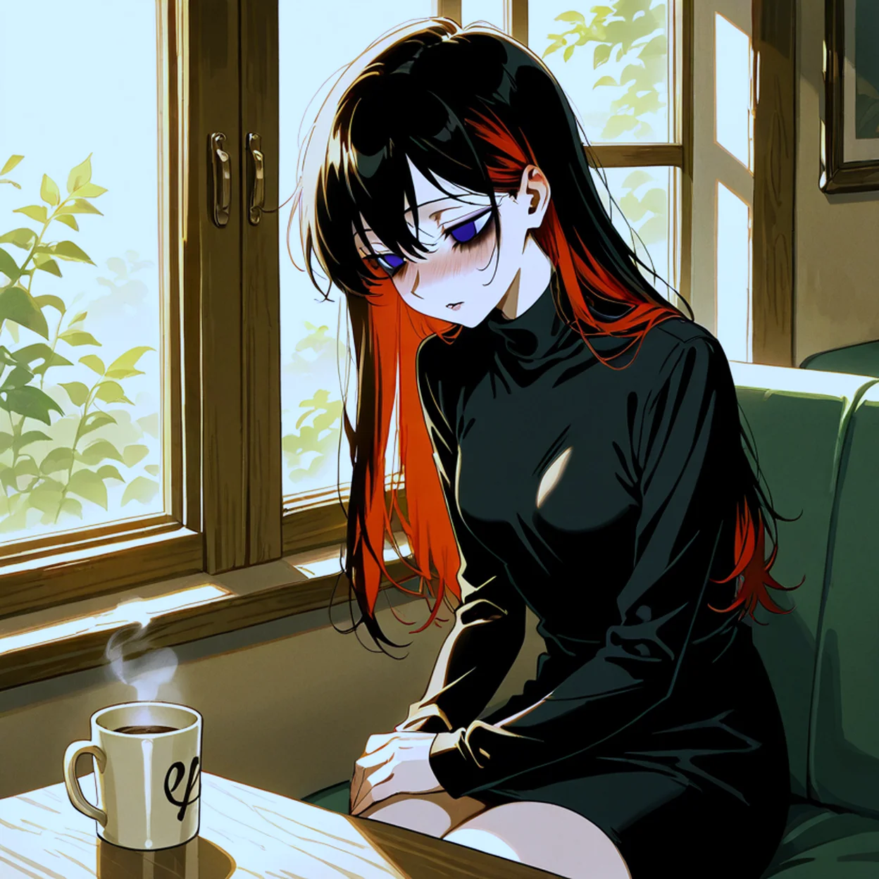Luna Abyss — image 2/5, Yandere AI character on HoneyChat