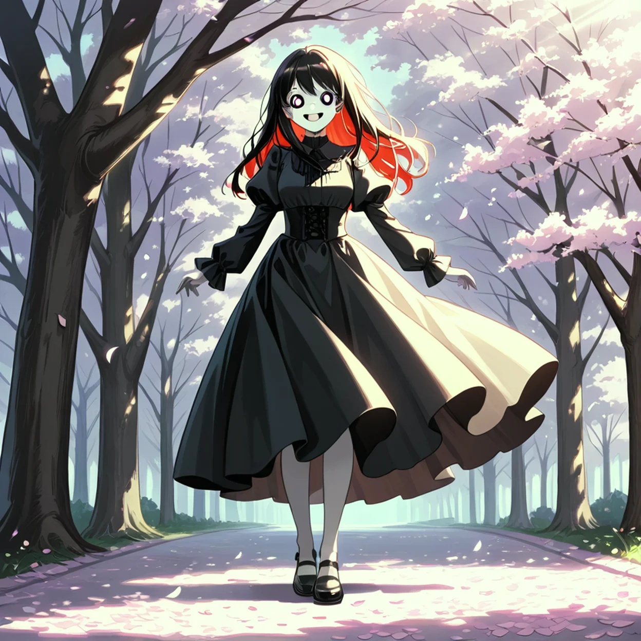 Luna Abyss — image 2/5, Yandere AI character on HoneyChat