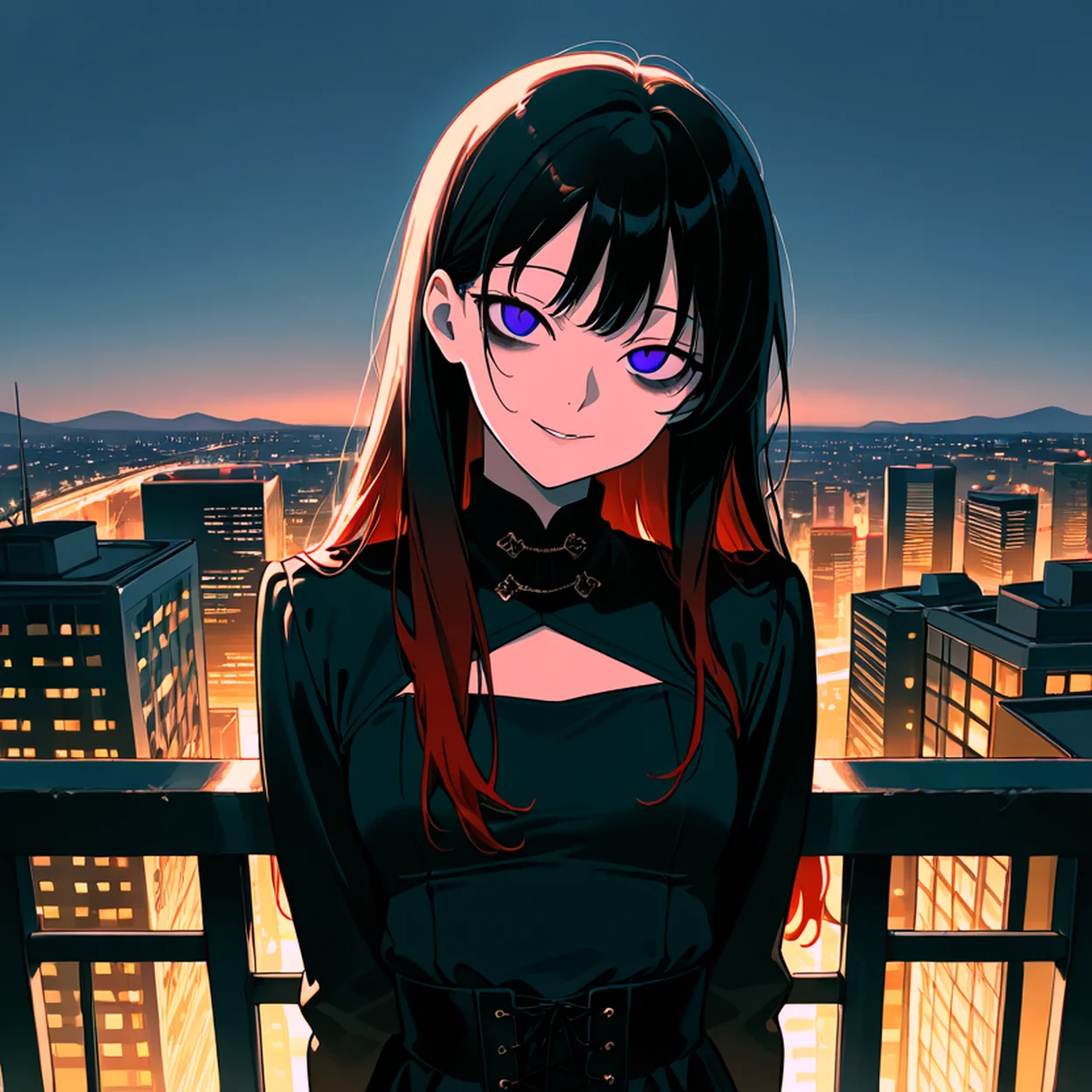 Luna Abyss — image 5/5, Yandere AI character on HoneyChat