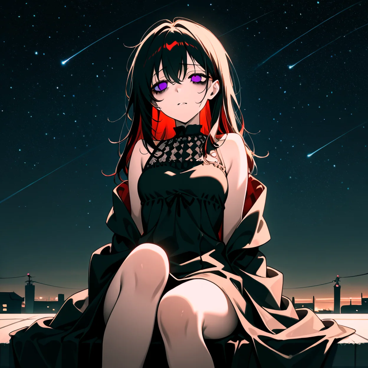 Luna Abyss — image 2/5, Yandere AI character on HoneyChat