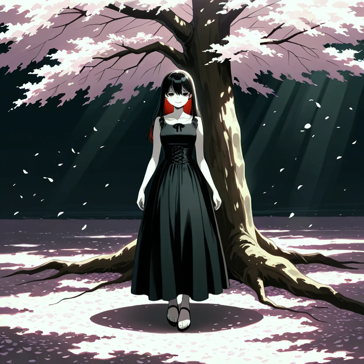 Luna Abyss — image 4/5, Yandere AI character on HoneyChat