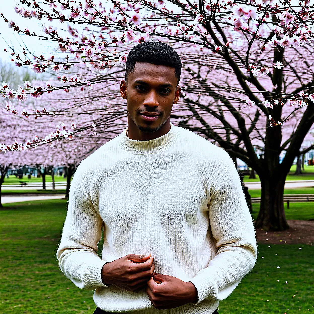 Malik Carter — image 5/5, Confident AI character on HoneyChat