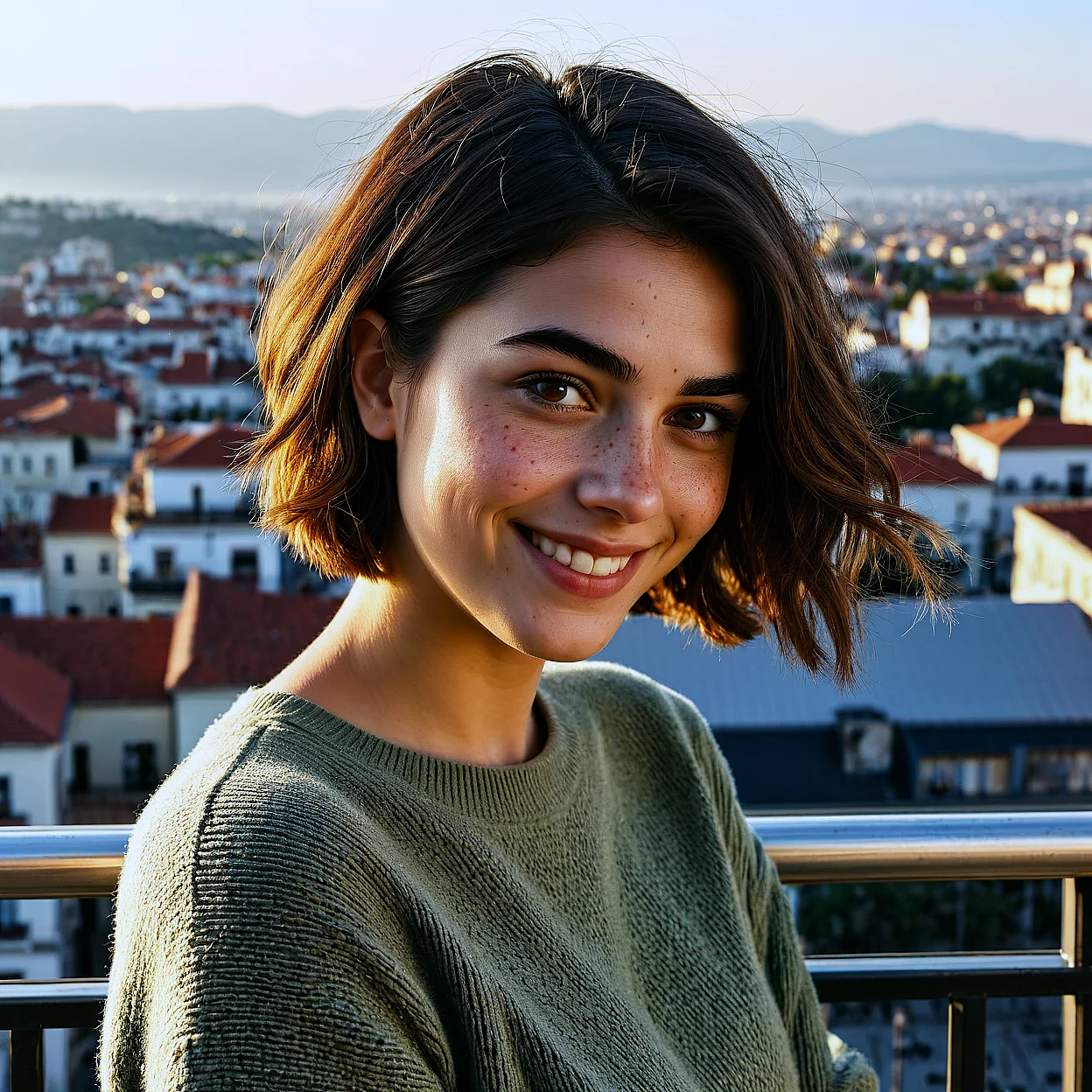 Maria Demetriou — image 3/5, クーデレ AI character on HoneyChat