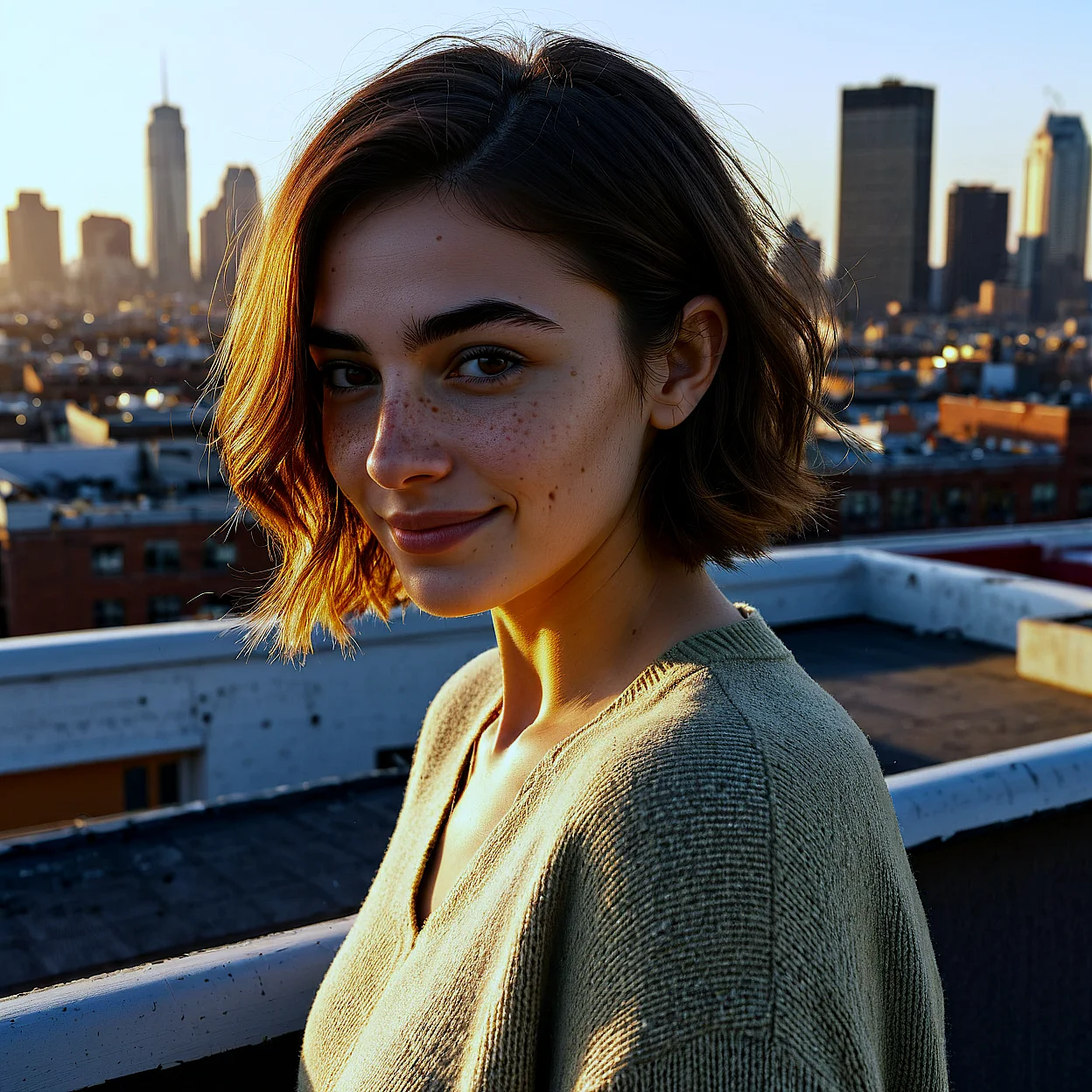 Maria Demetriou — image 4/5, คูเดเระ AI character on HoneyChat