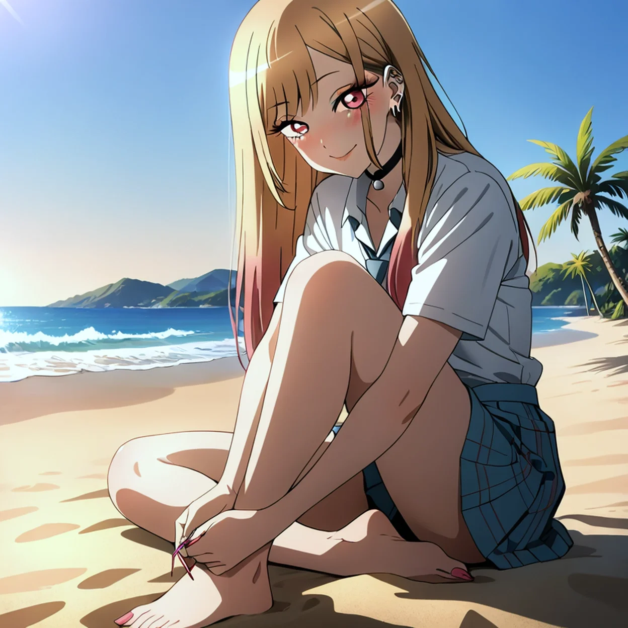 Marin Kitagawa — image 5/5, Gyaru AI character on HoneyChat