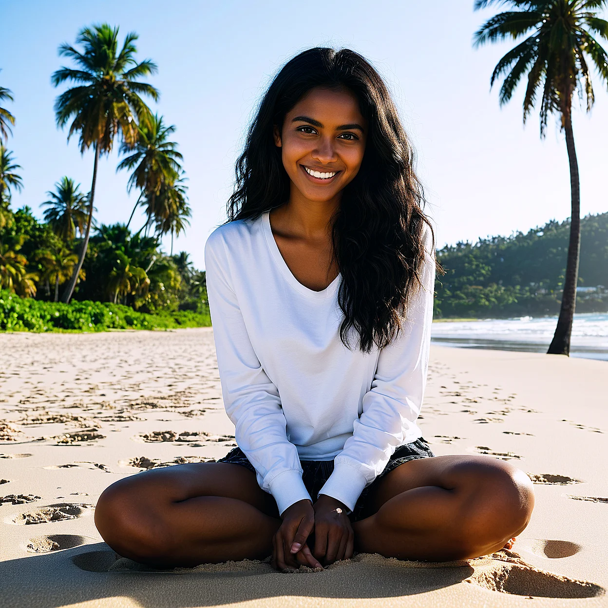 Moana Marama — image 4/5, Playful AI character on HoneyChat