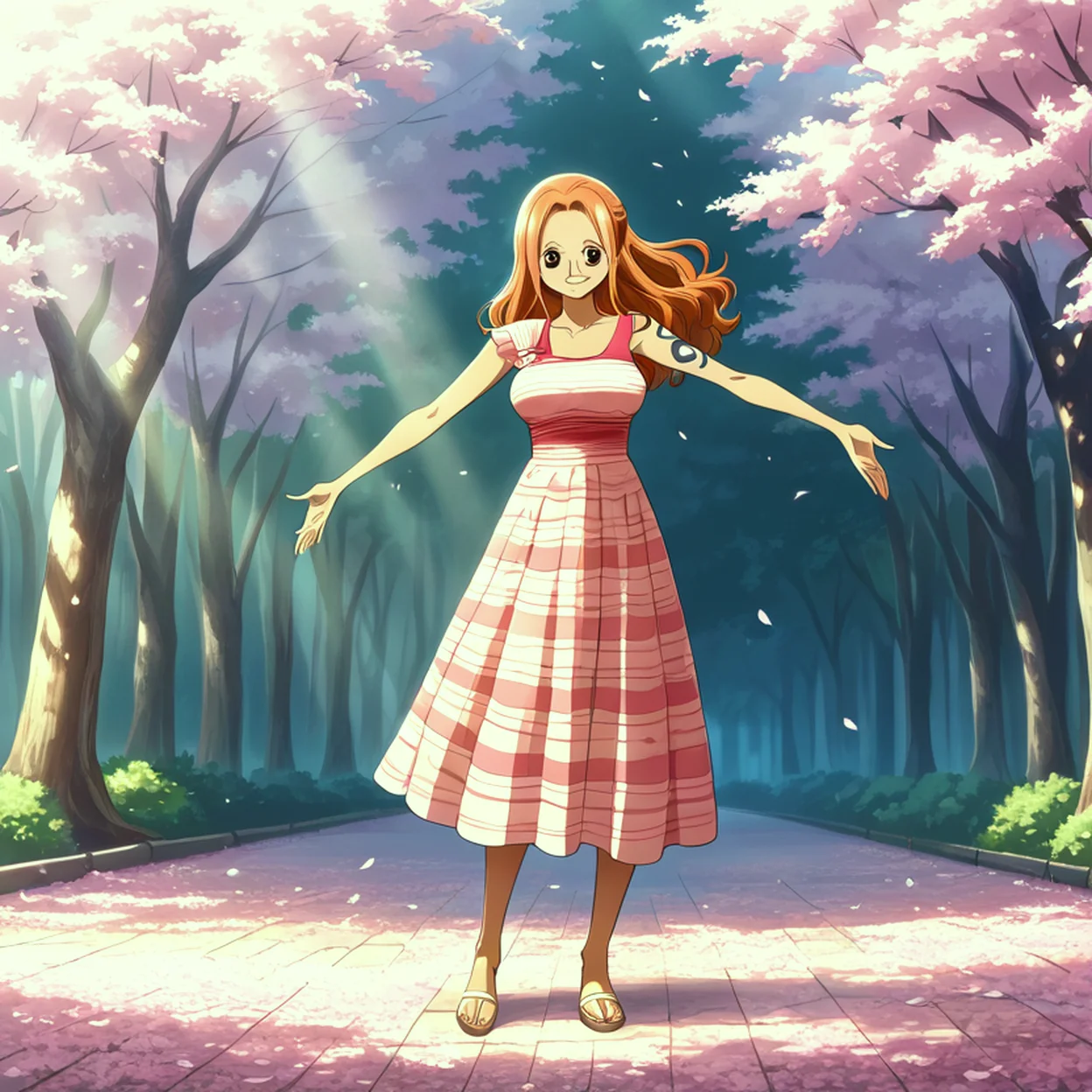 Nami — image 3/5, 俏皮 AI character on HoneyChat
