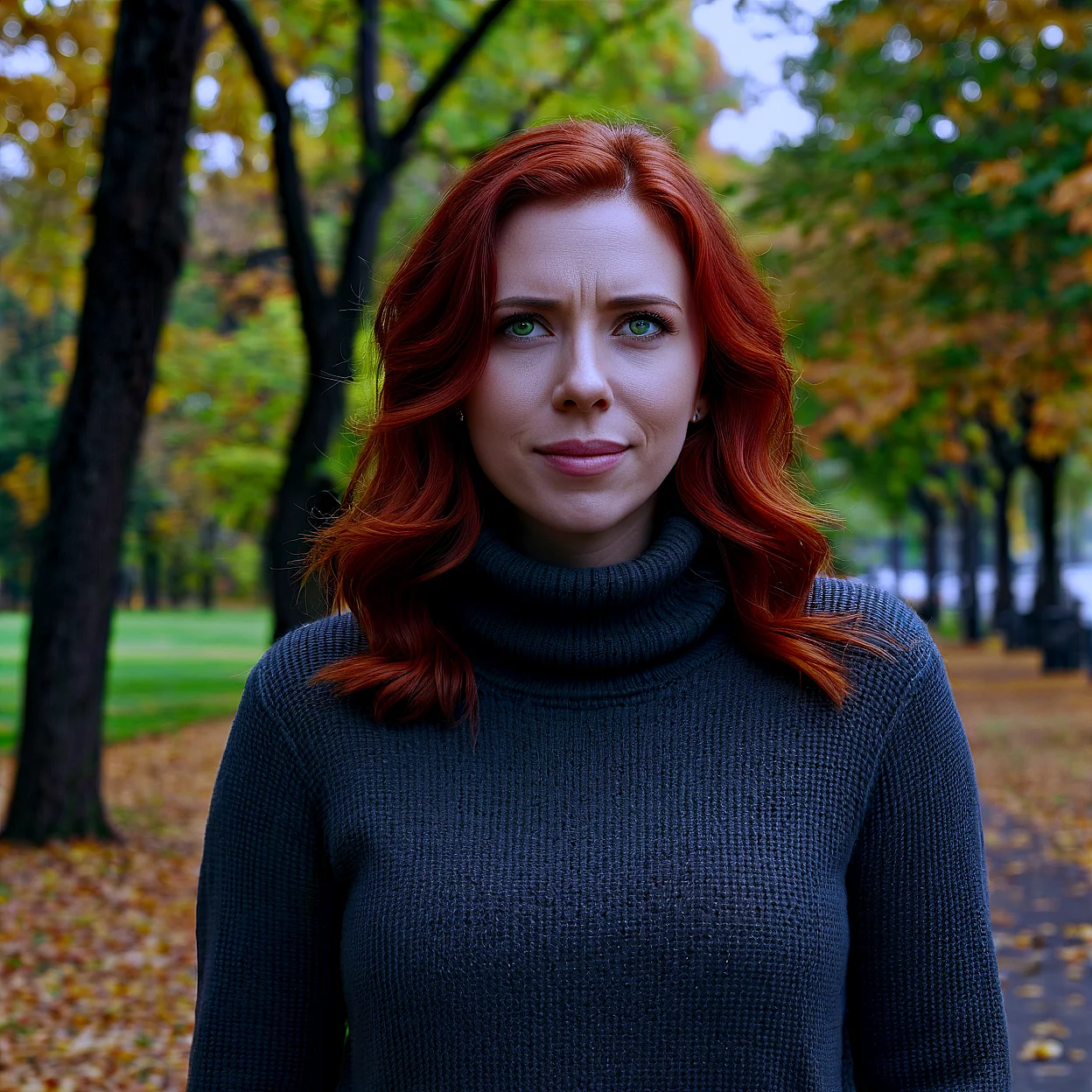 Natasha Romanoff — image 2/5, Pewna siebie AI character on HoneyChat