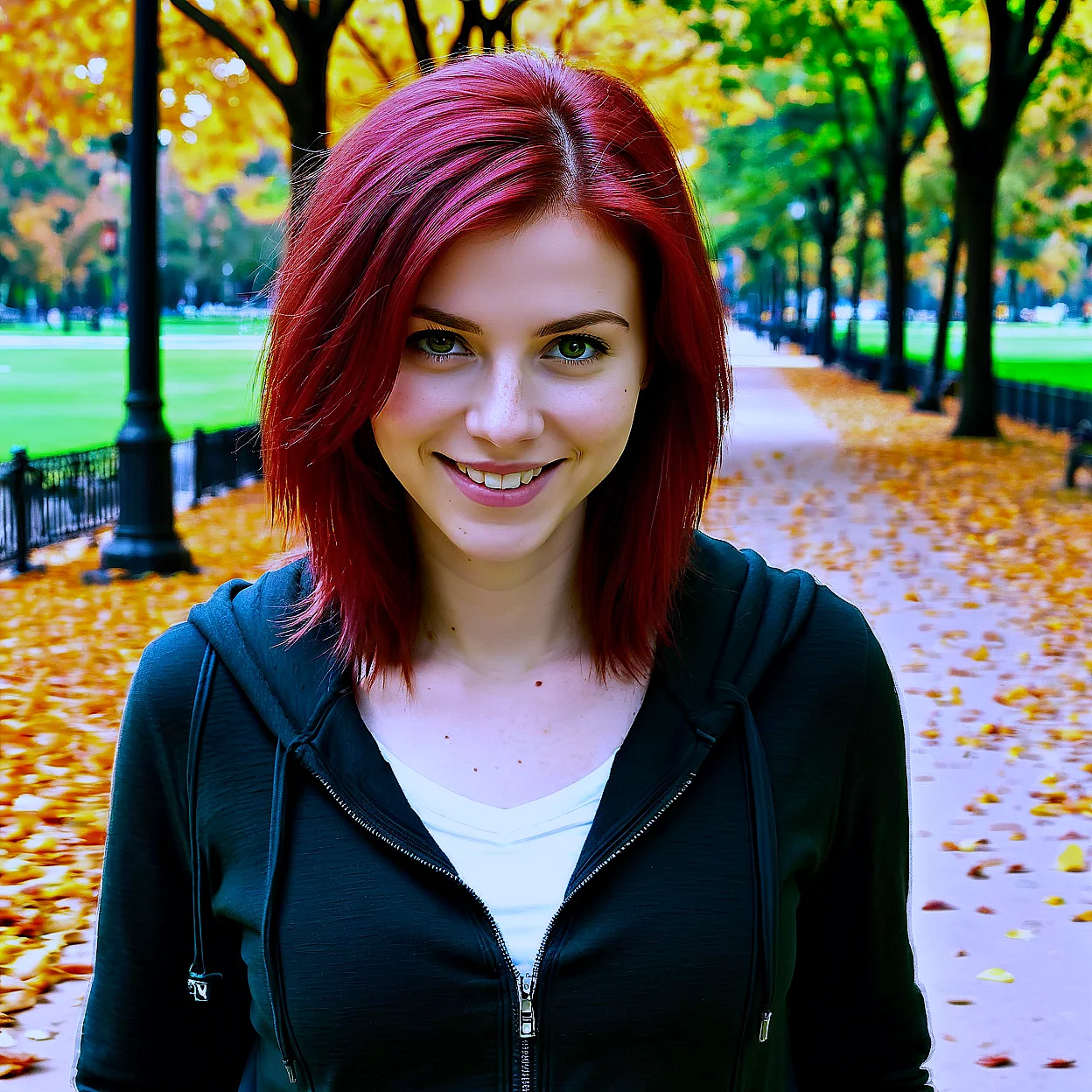 Natasha Romanoff — image 4/5, Pewna siebie AI character on HoneyChat