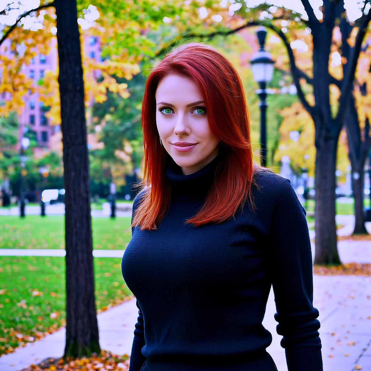 Natasha Romanoff — image 5/5, Pewna siebie AI character on HoneyChat
