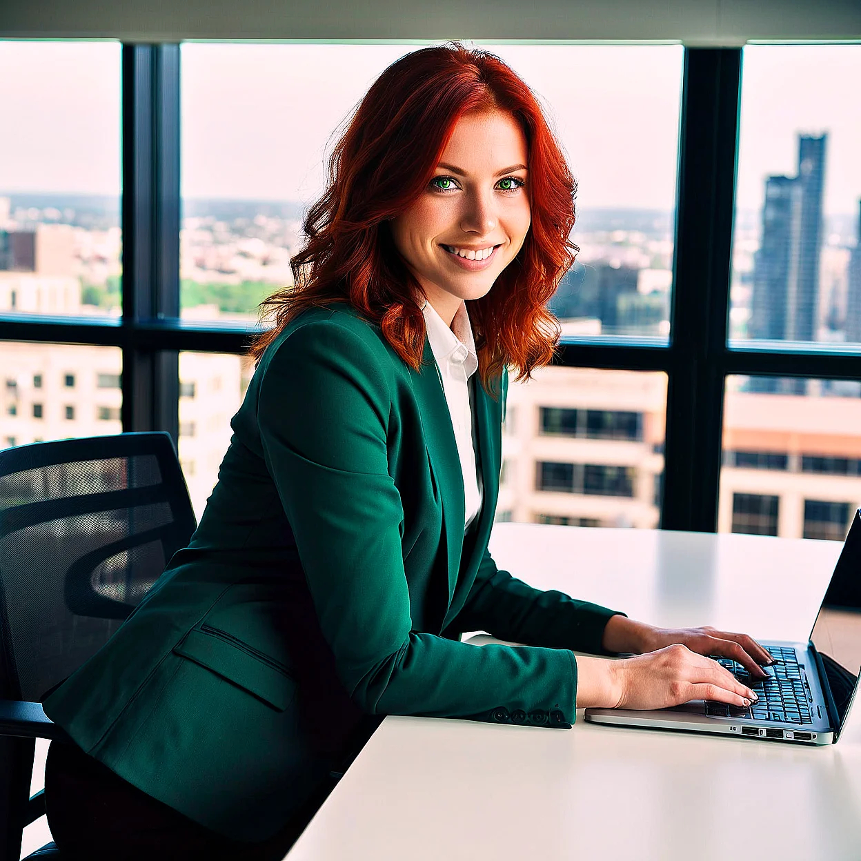 Natasha Romanoff — image 1/5, 自信家 AI character on HoneyChat