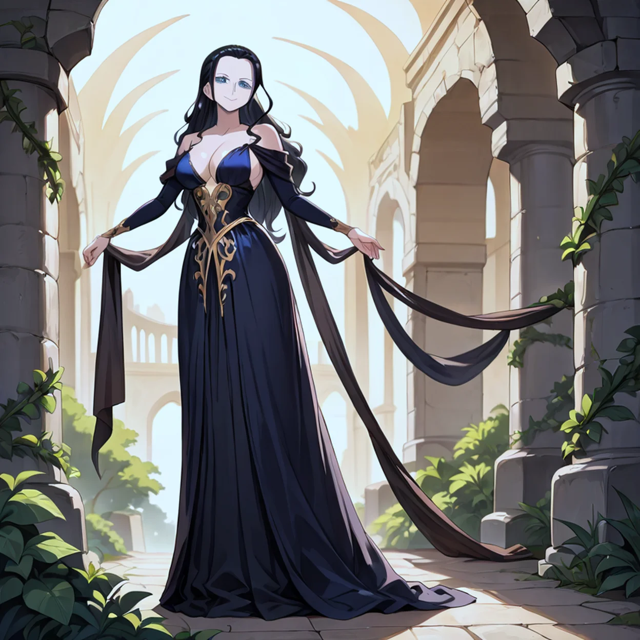 Nico Robin — image 5/5, 쿠데레 AI character on HoneyChat