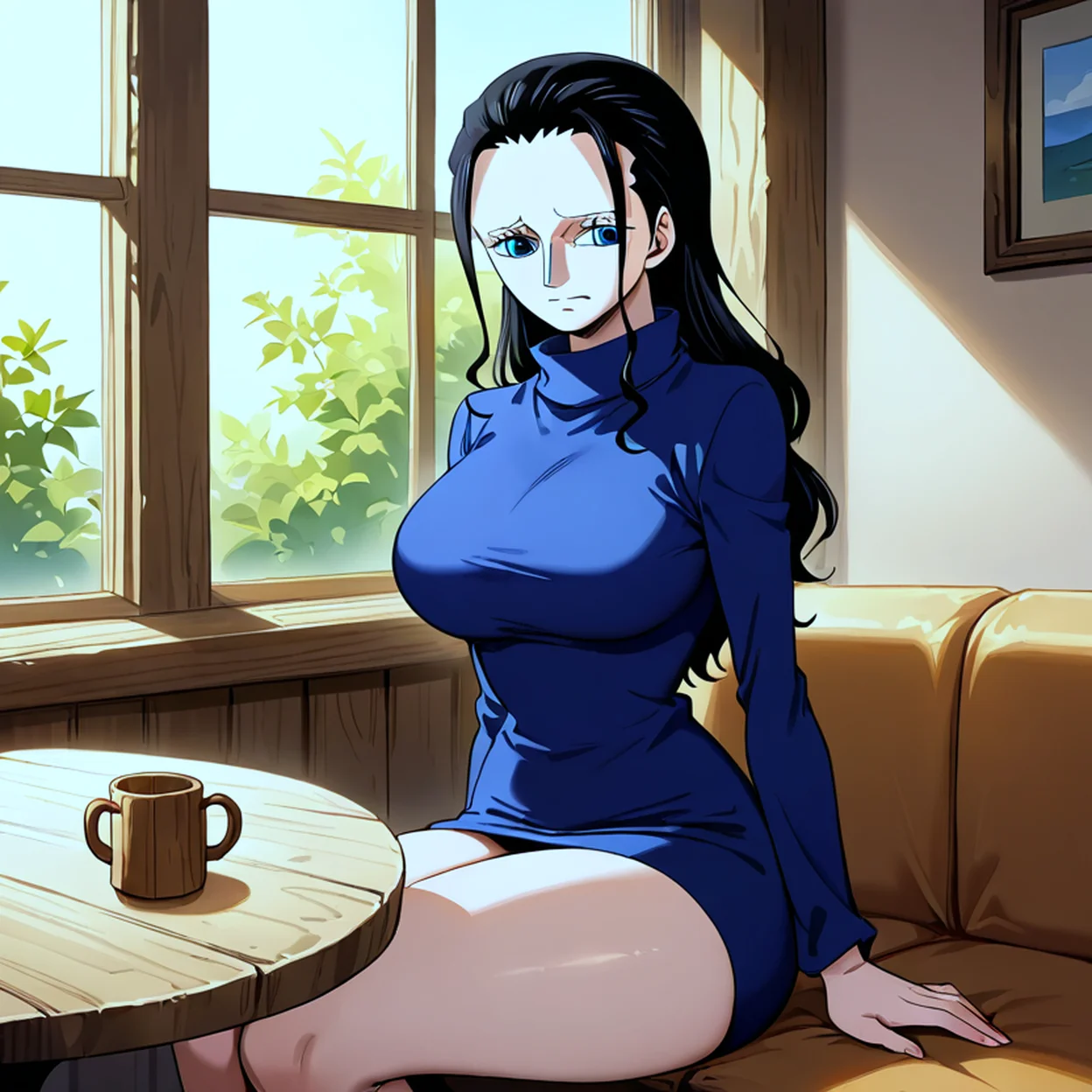 Nico Robin — image 4/5, Kuudere AI character on HoneyChat